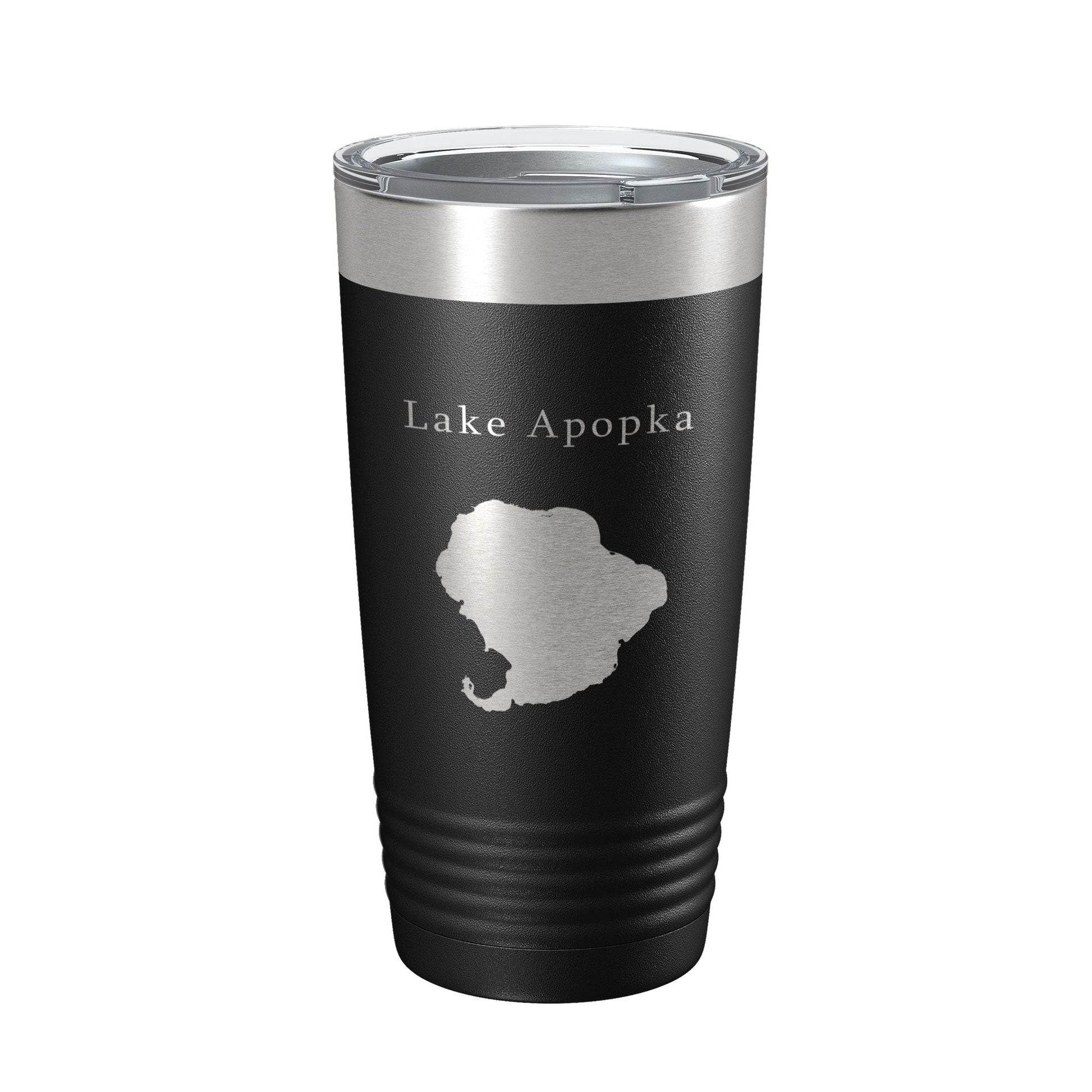 Lake Apopka Map Tumbler Travel Mug Insulated Laser Engraved Coffee Cup Florida 20 oz-5