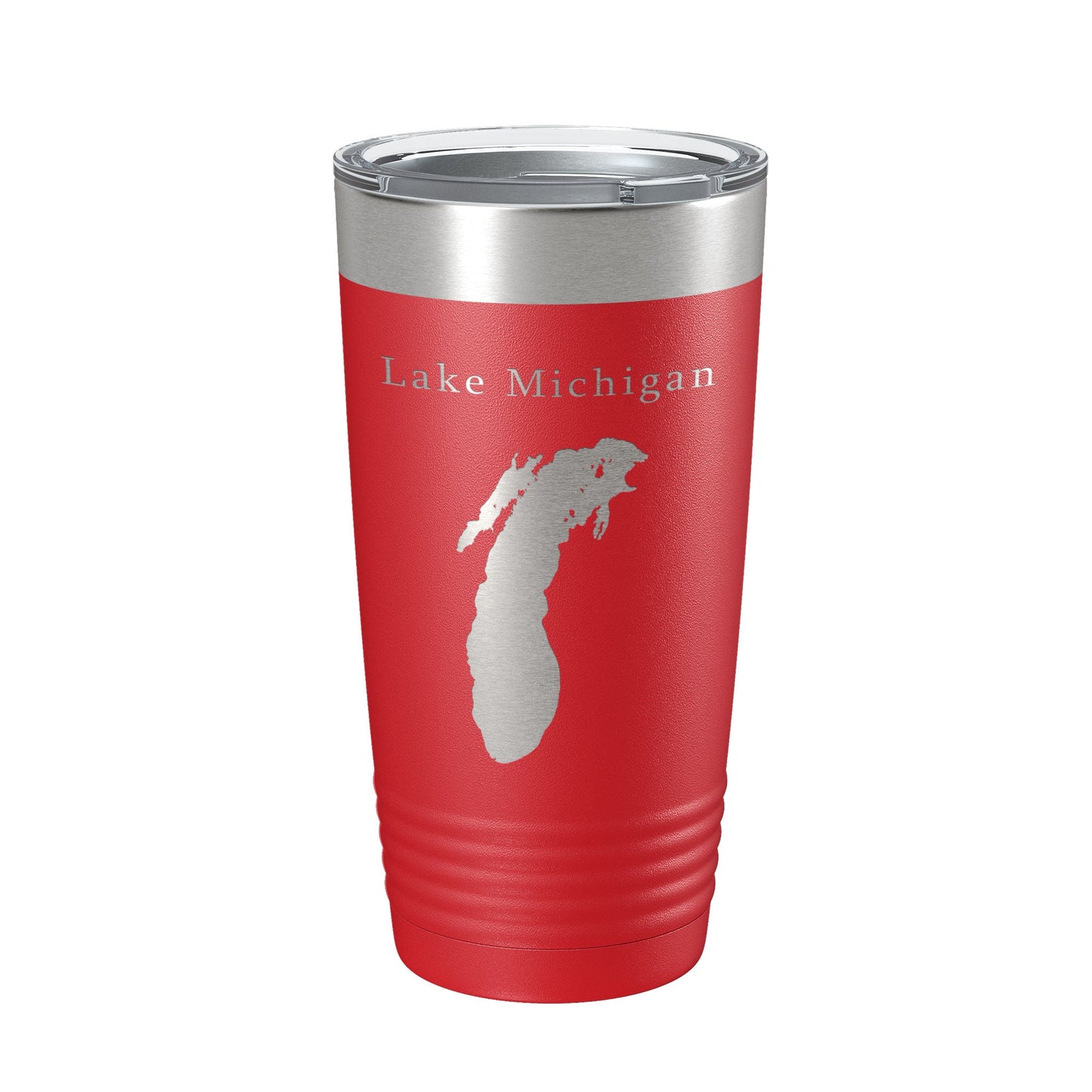 Lake Michigan Map Tumbler Travel Mug Insulated Laser Engraved Coffee Cup Illinois Wisconsin Indiana Michigan 20 oz-10