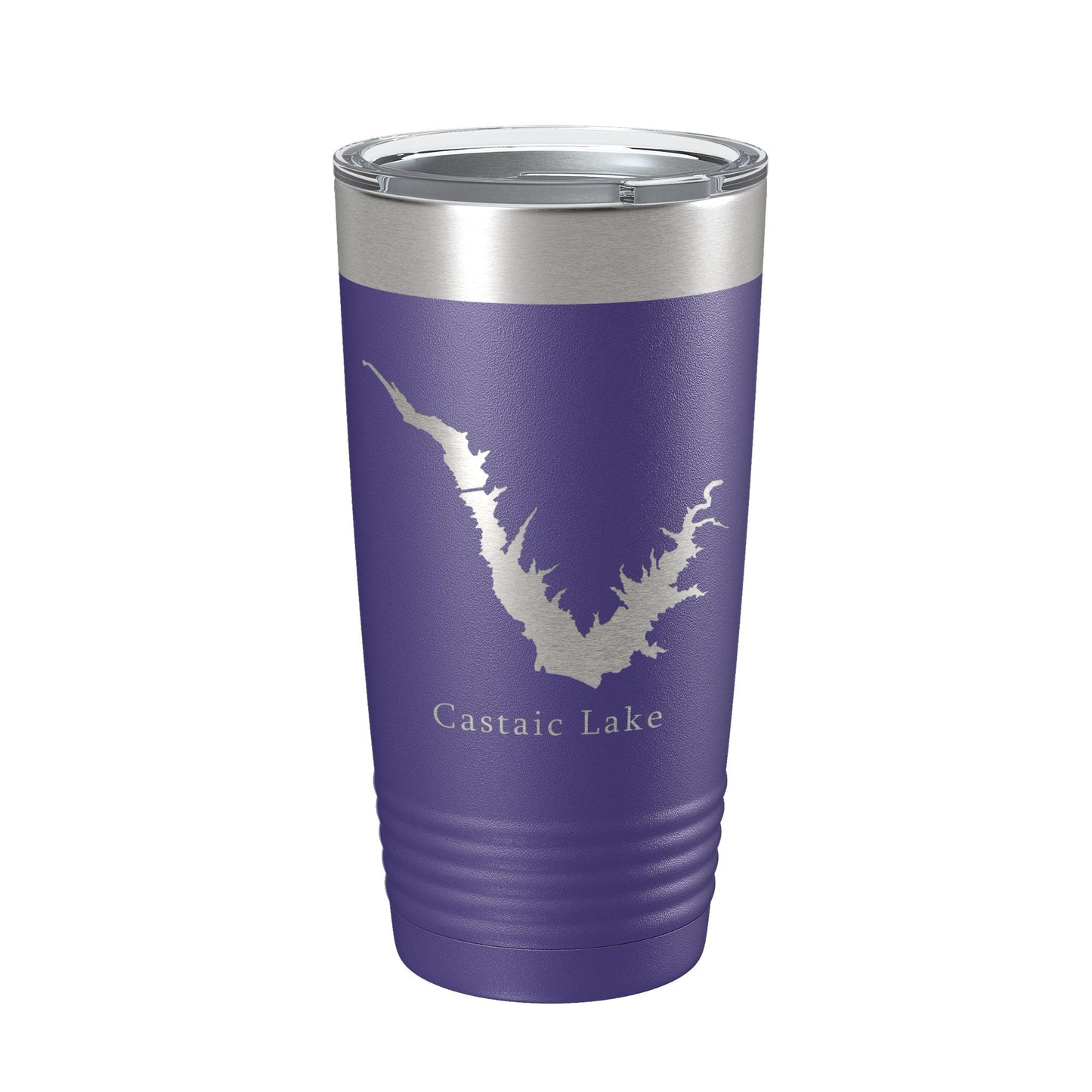 Castaic Lake Map Tumbler Travel Mug Insulated Laser Engraved Coffee Cup California 20 oz-15