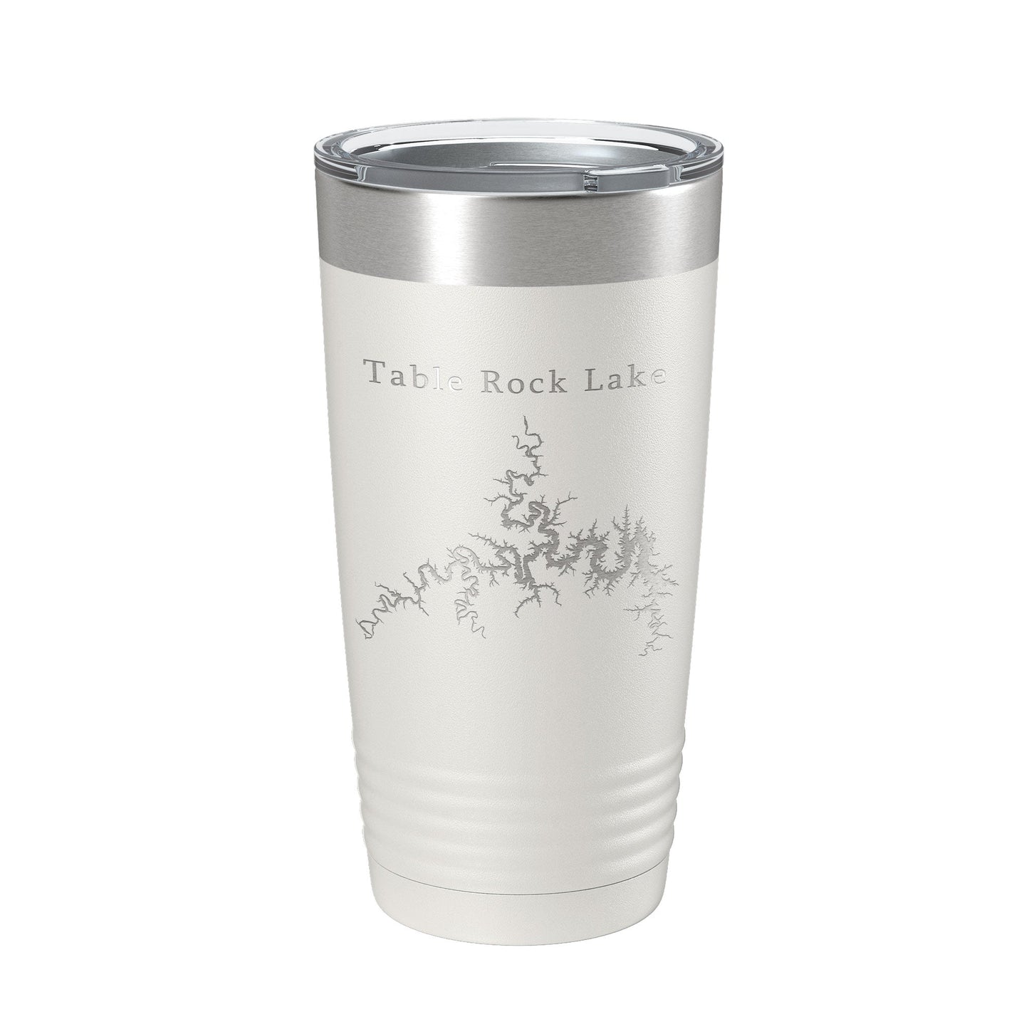 Table Rock Lake Map Tumbler Travel Mug Insulated Laser Engraved Coffee Cup Arkansas Missouri 20 oz-7