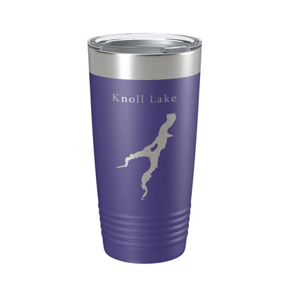 Knoll Lake Map Tumbler Travel Mug Insulated Laser Engraved Coffee Cup Arizona 20 oz-15