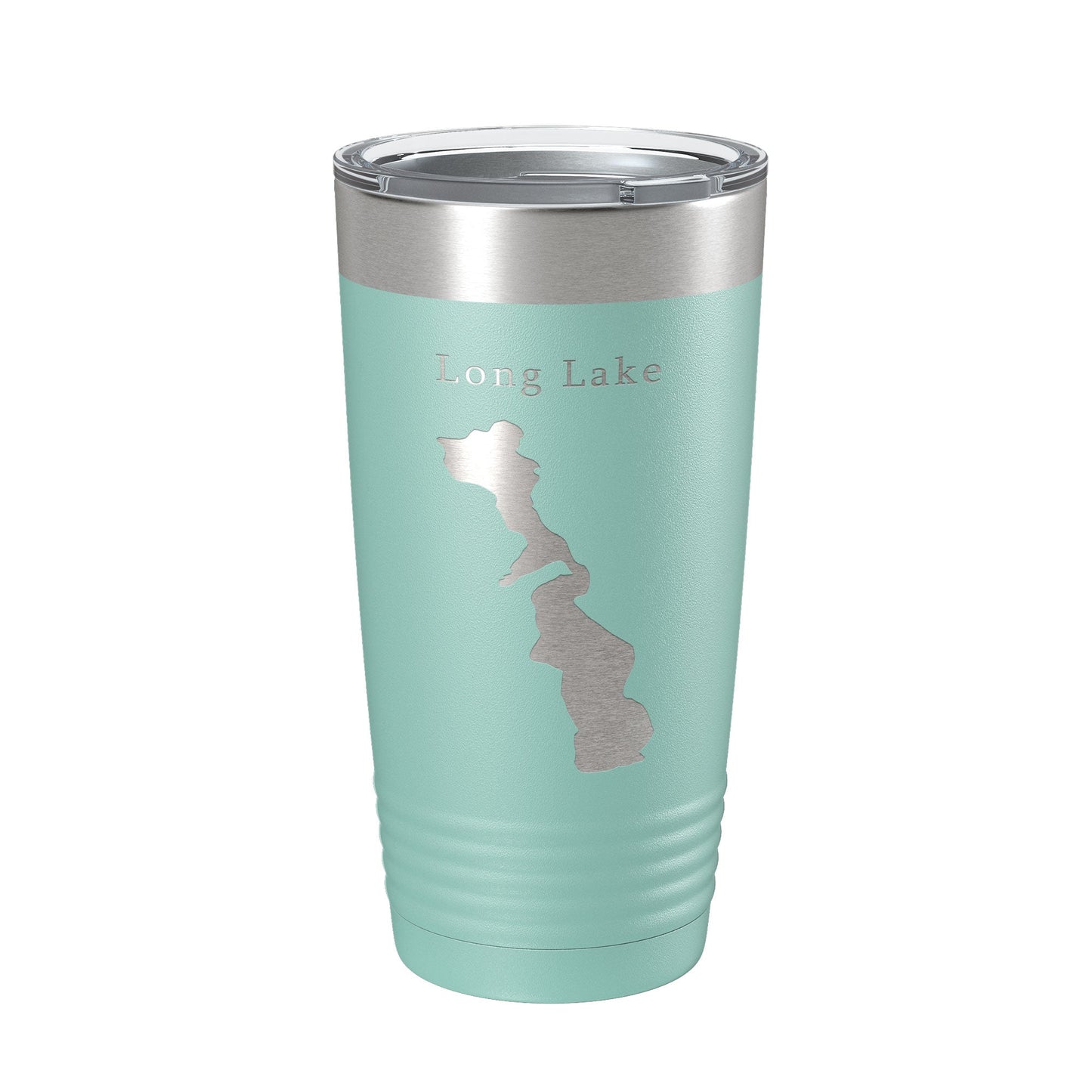 Long Lake Map Tumbler Travel Mug Insulated Laser Engraved Coffee Cup Minneapolis St. Paul Minnesota 20 oz-12