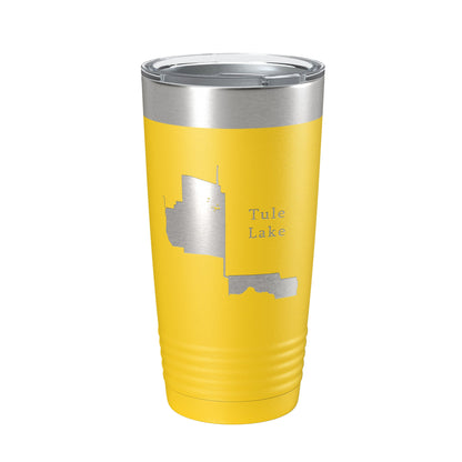 Tule Lake Map Tumbler Travel Mug Insulated Laser Engraved Coffee Cup California 20 oz-19