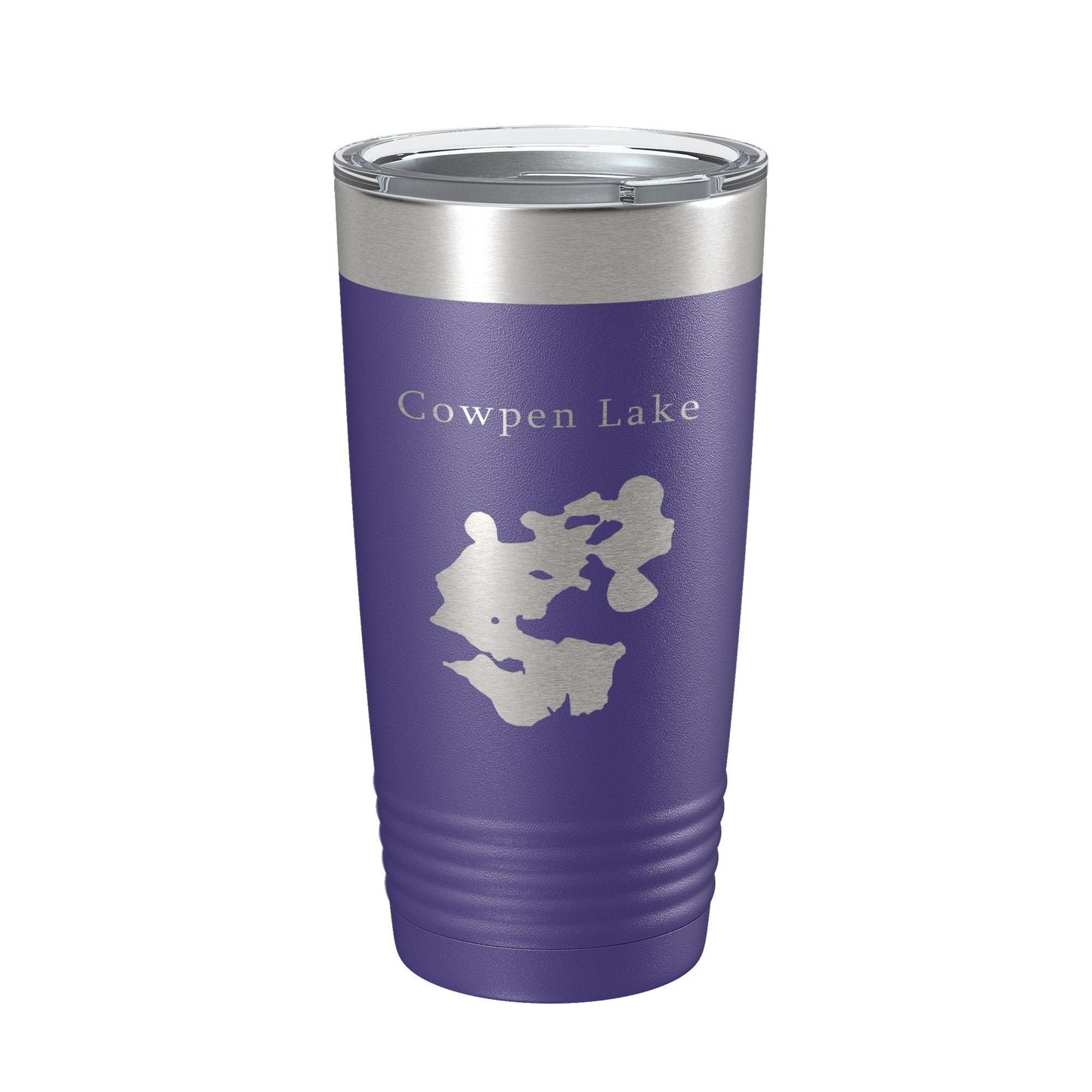 Cowpen Lake Map Tumbler Travel Mug Insulated Laser Engraved Coffee Cup Florida 20 oz-15