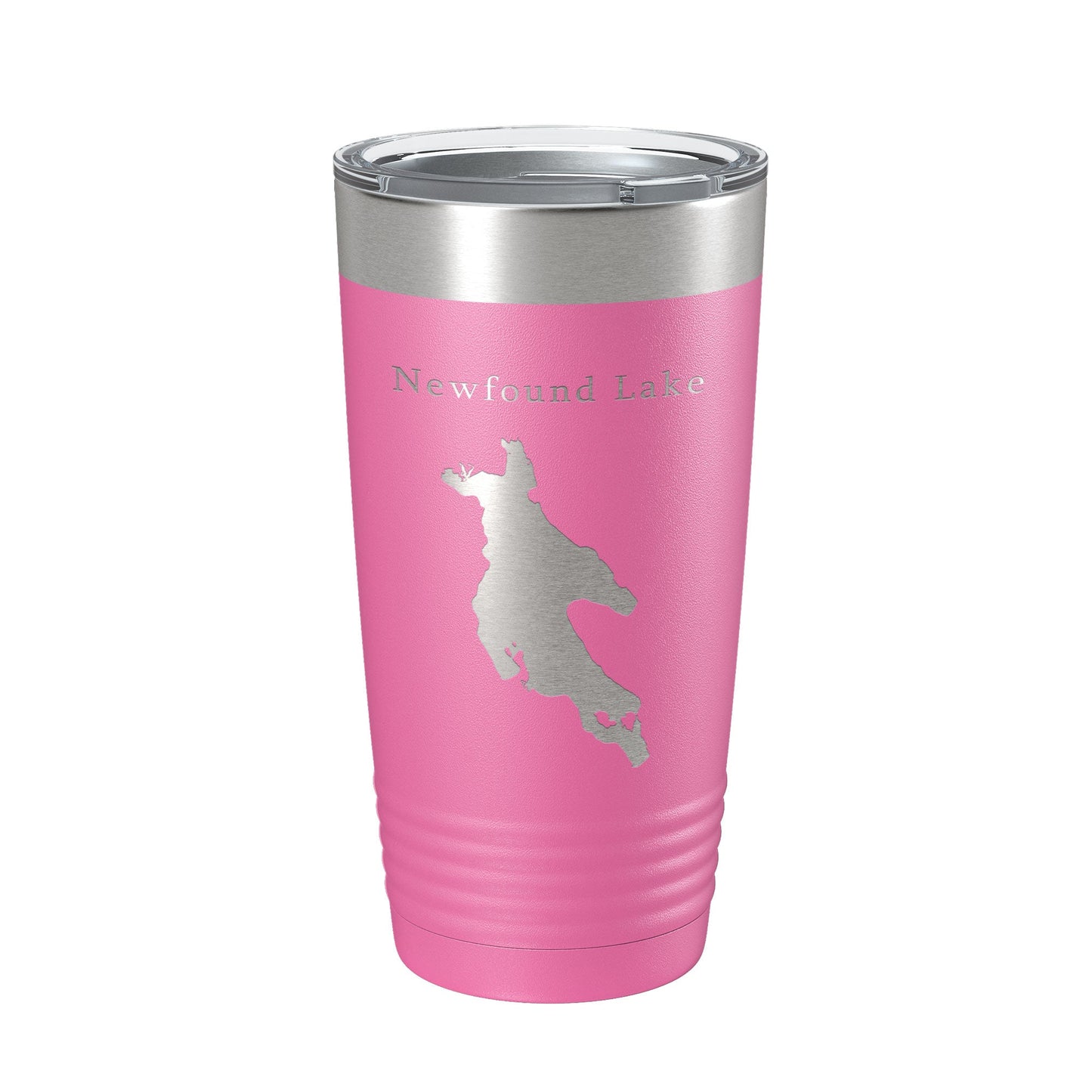 Newfound Lake Map Tumbler Travel Mug Insulated Laser Engraved Coffee Cup New Hampshire 20 oz-11