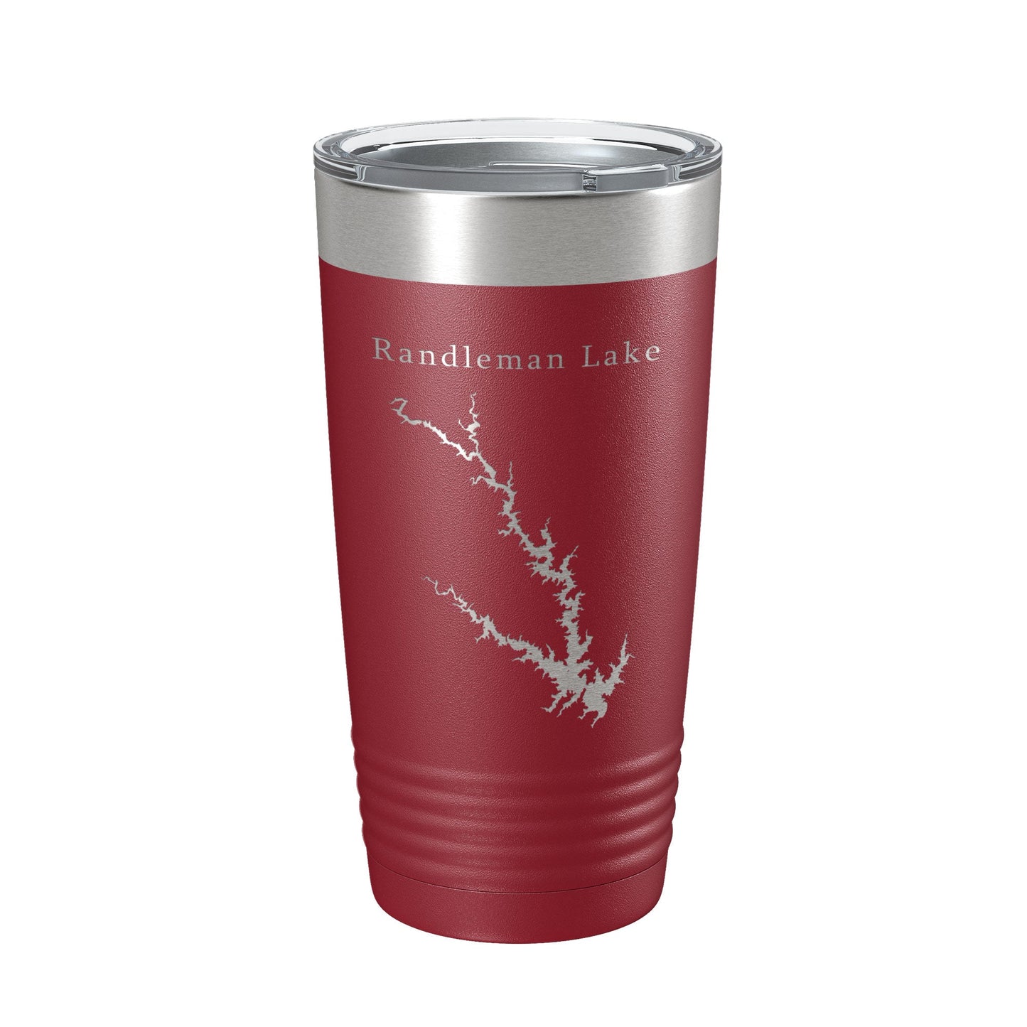 Randleman Lake Map Tumbler Travel Mug Insulated Laser Engraved Coffee Cup North Carolina 20 oz-18