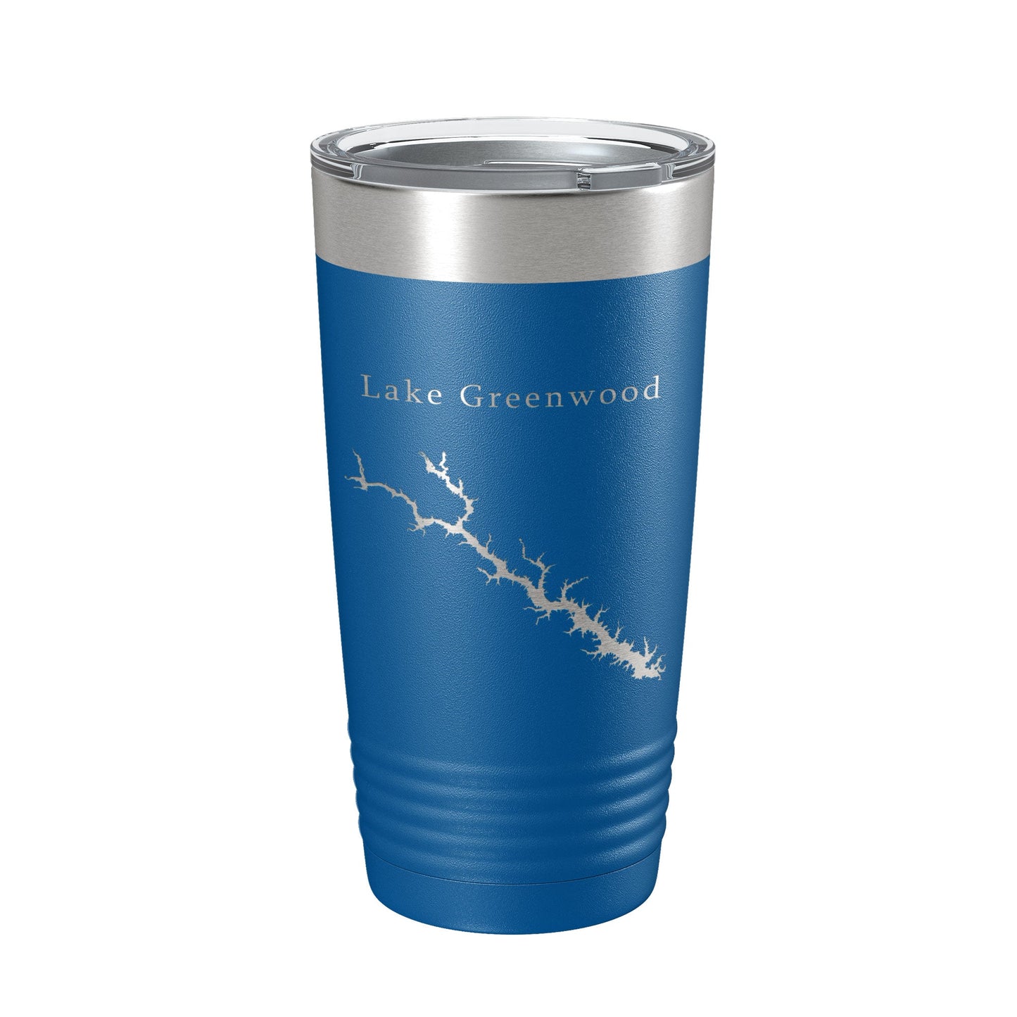 Lake Greenwood Map Tumbler Travel Mug Insulated Laser Engraved Coffee Cup South Carolina 20 oz-6