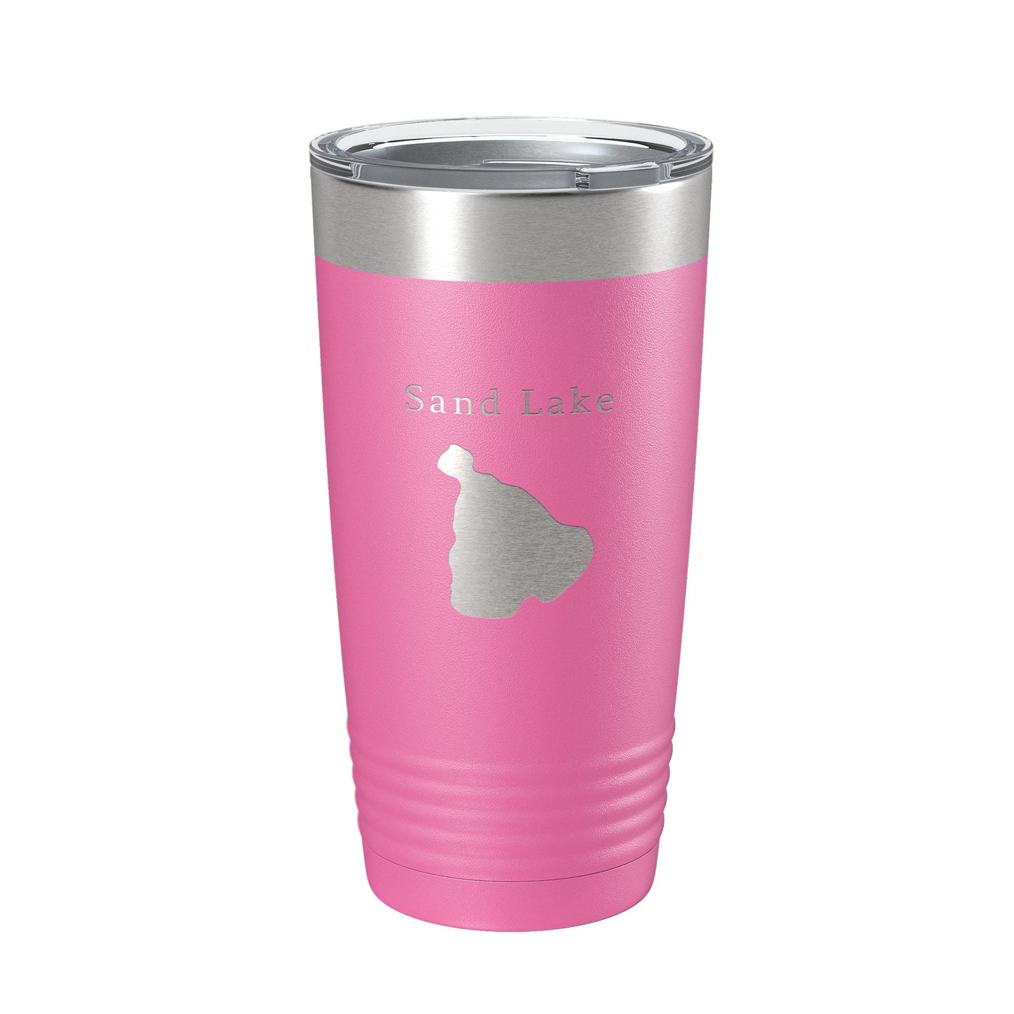 Sand Lake Map Tumbler Travel Mug Insulated Laser Engraved Coffee Cup Michigan 20 oz-11