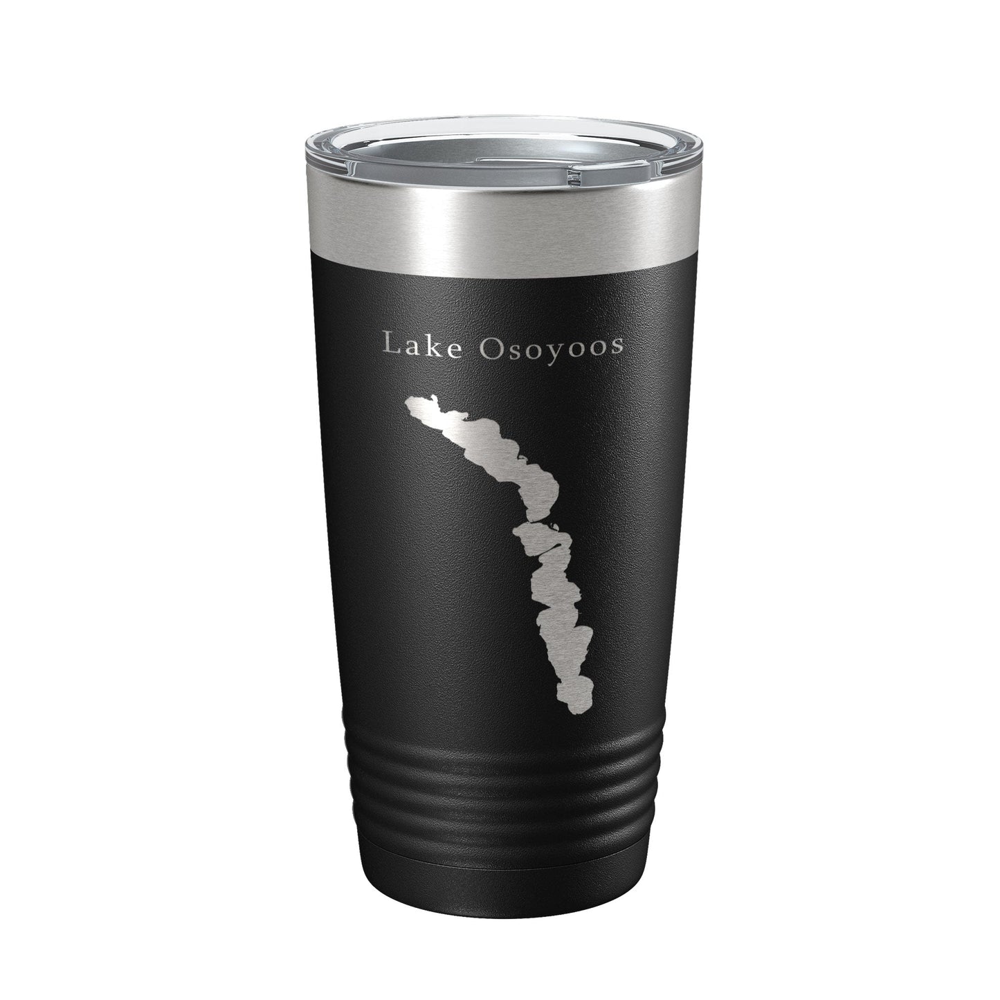 Lake Osoyoos Map Tumbler Travel Mug Insulated Laser Engraved Coffee Cup Washington BC 20 oz-5