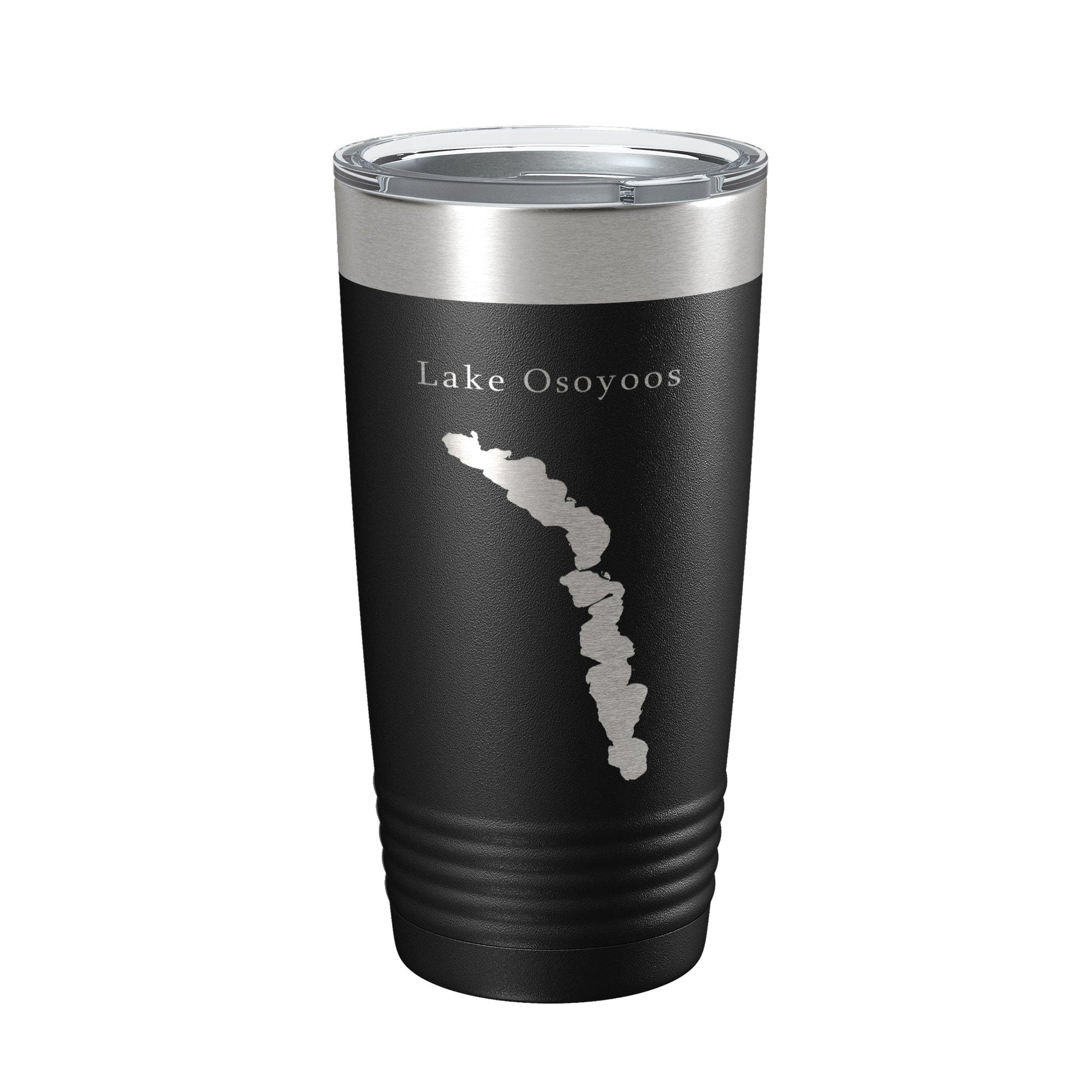 Lake Osoyoos Map Tumbler Travel Mug Insulated Laser Engraved Coffee Cup Washington BC 20 oz-5
