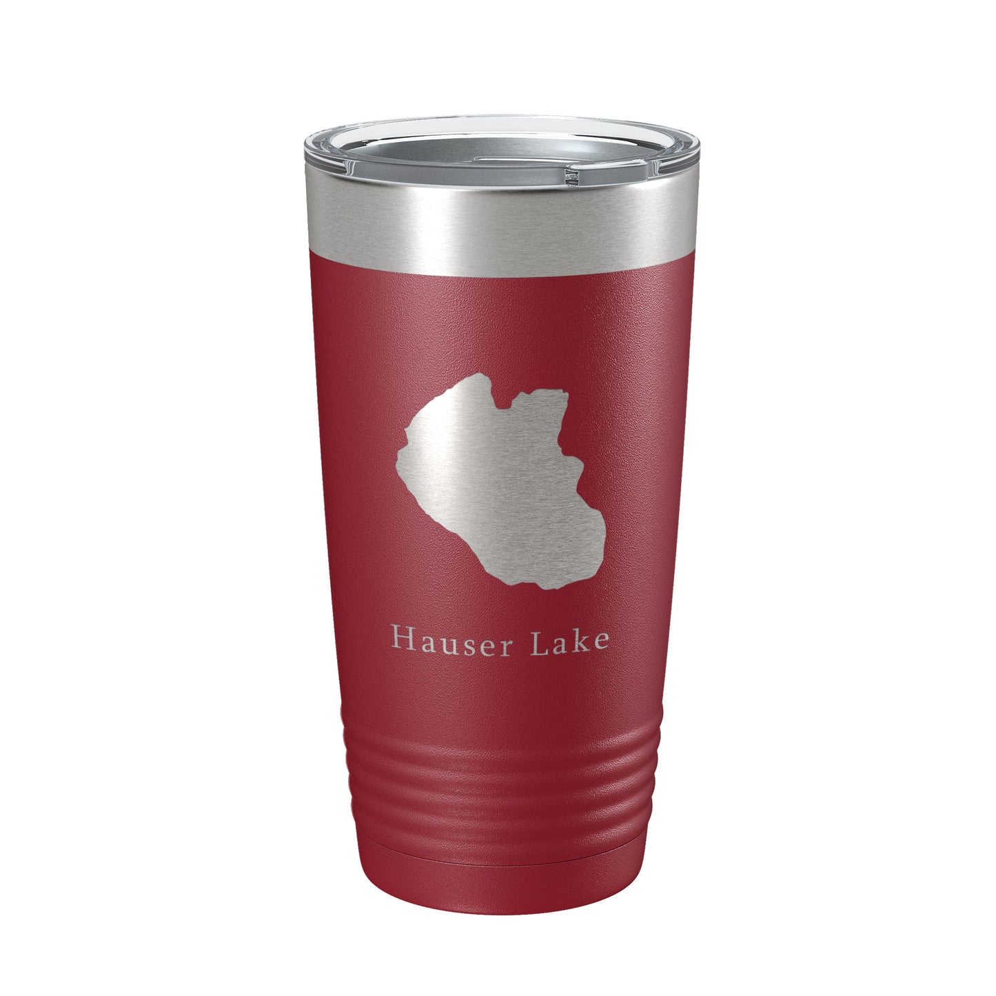 Hauser Lake Map Tumbler Travel Mug Insulated Laser Engraved Coffee Cup Idaho 20 oz-18