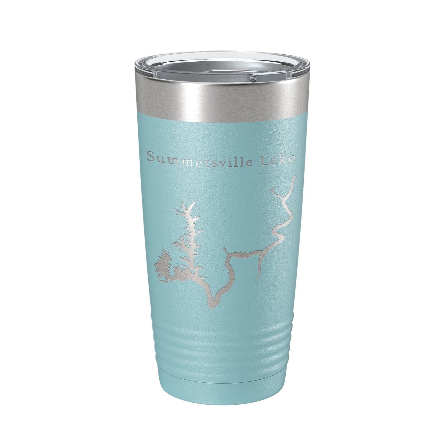 Summersville Lake Map Tumbler Travel Mug Insulated Laser Engraved Coffee Cup West Virginia 20 oz-13