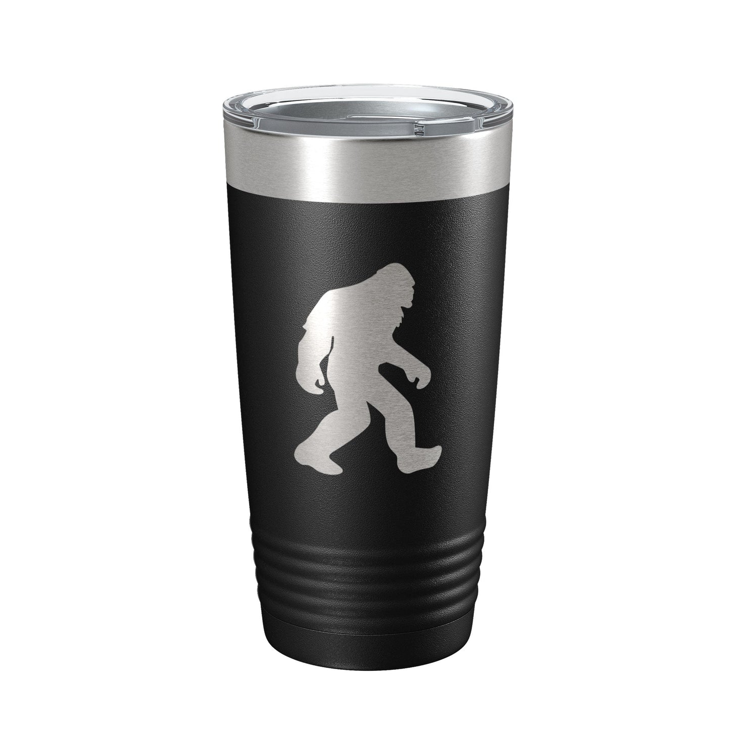 Bigfoot Tumbler Sasquatch Travel Mug Insulated Laser Engraved Coffee Cup Outdoorsman Gift Bigfoot Shadow Yeti Silhouette 20 oz-5