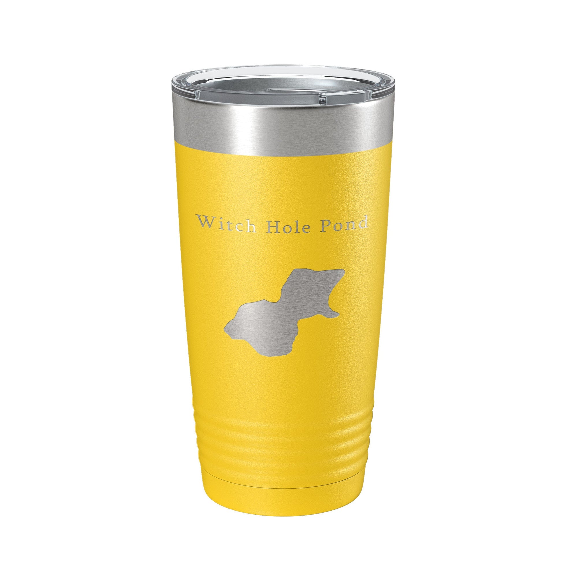 Witch Hole Pond Tumbler Lake Map Travel Mug Insulated Laser Engraved Coffee Cup Acadia Maine 20 oz-4