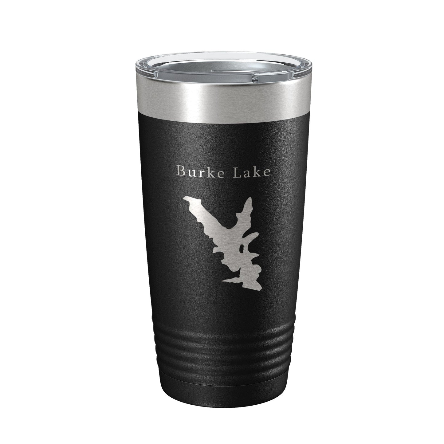 Burke Lake Map Tumbler Travel Mug Insulated Laser Engraved Coffee Cup Virginia 20 oz-5