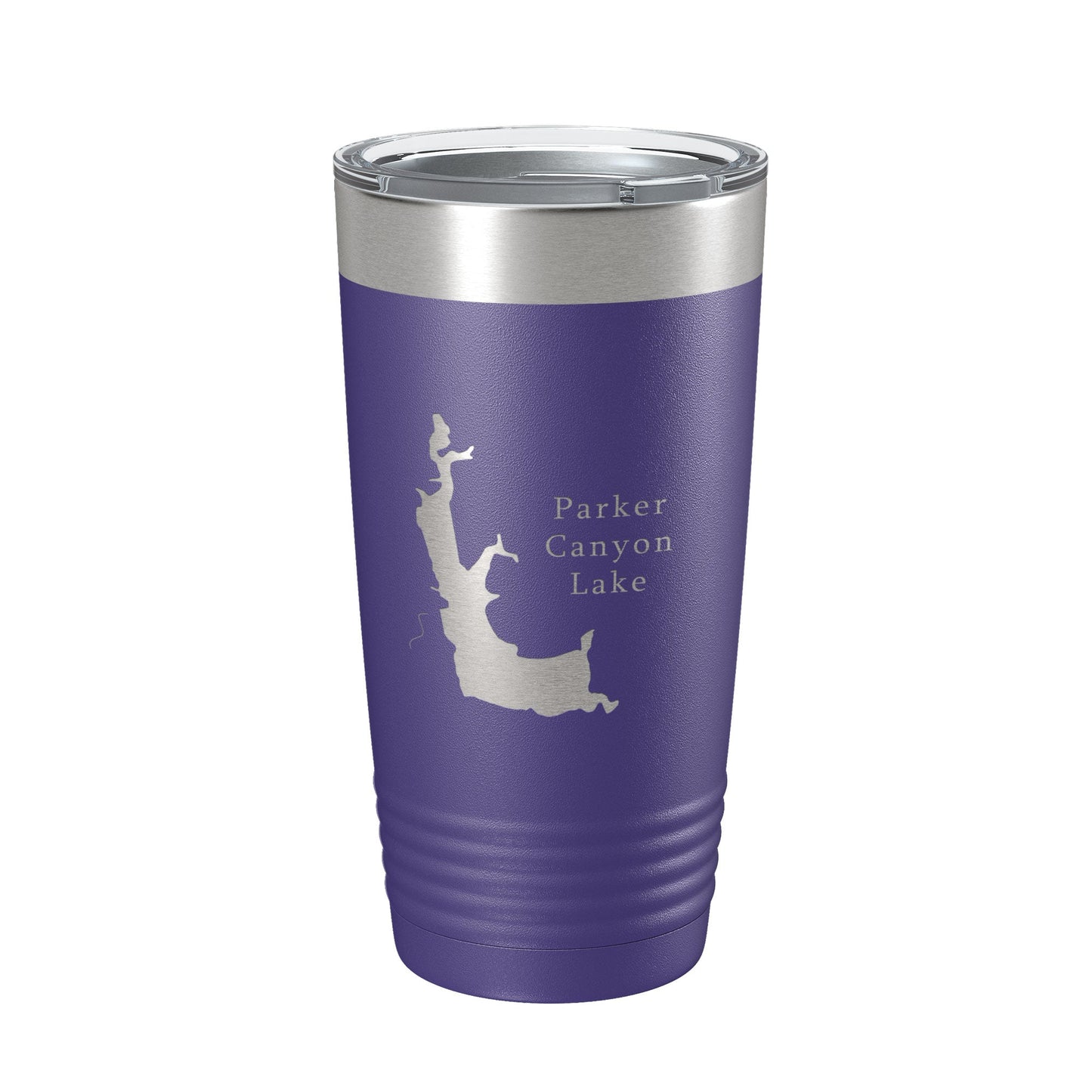 Parker Canyon Lake Map Tumbler Travel Mug Insulated Laser Engraved Coffee Cup Arizona 20 oz-15