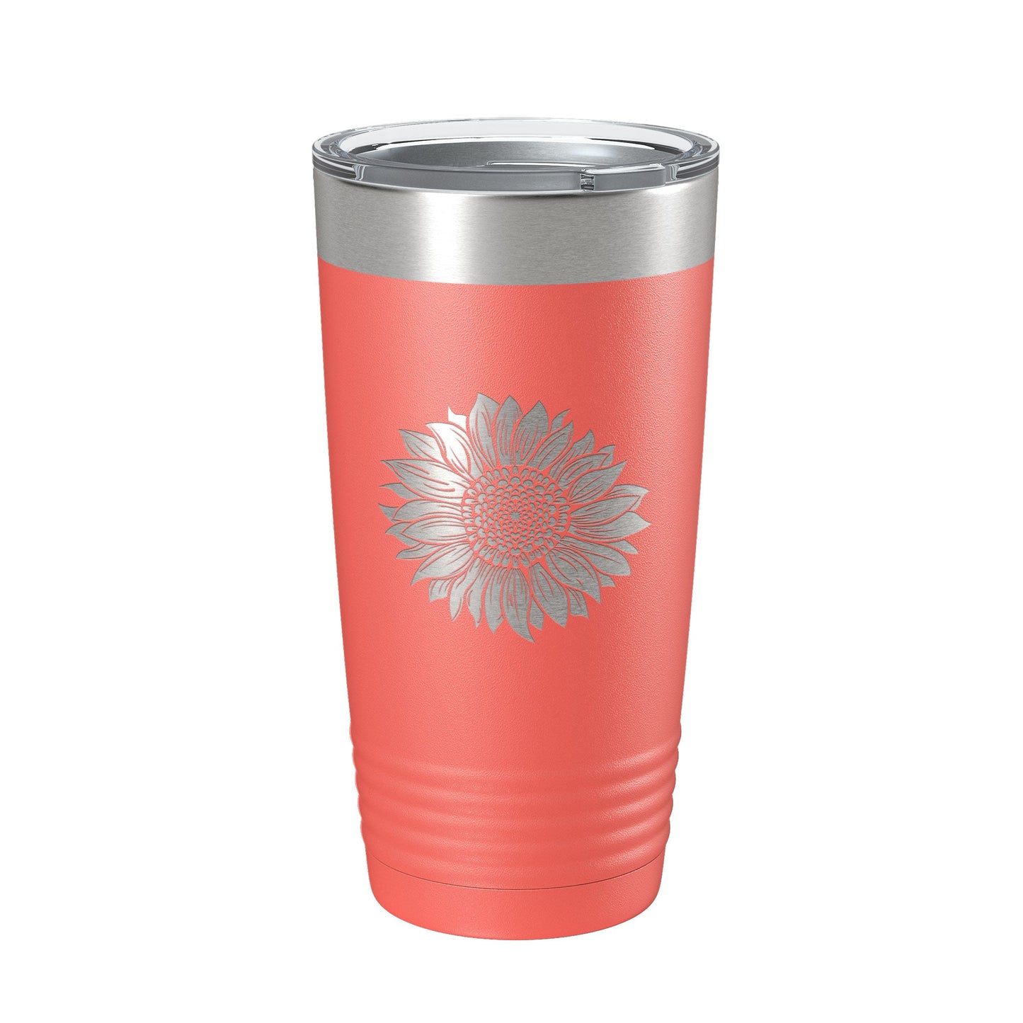 Sunflower Tumbler Sun Flower Travel Mug Gift For Women Insulated Laser Engraved Coffee Cup Birthday Mother's Day 20 oz-20