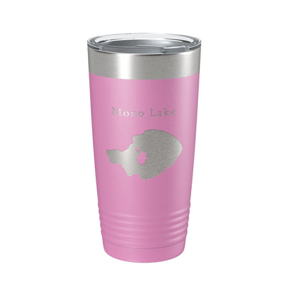 Mono Lake Map Tumbler Travel Mug Insulated Laser Engraved Coffee Cup California 20 oz-14