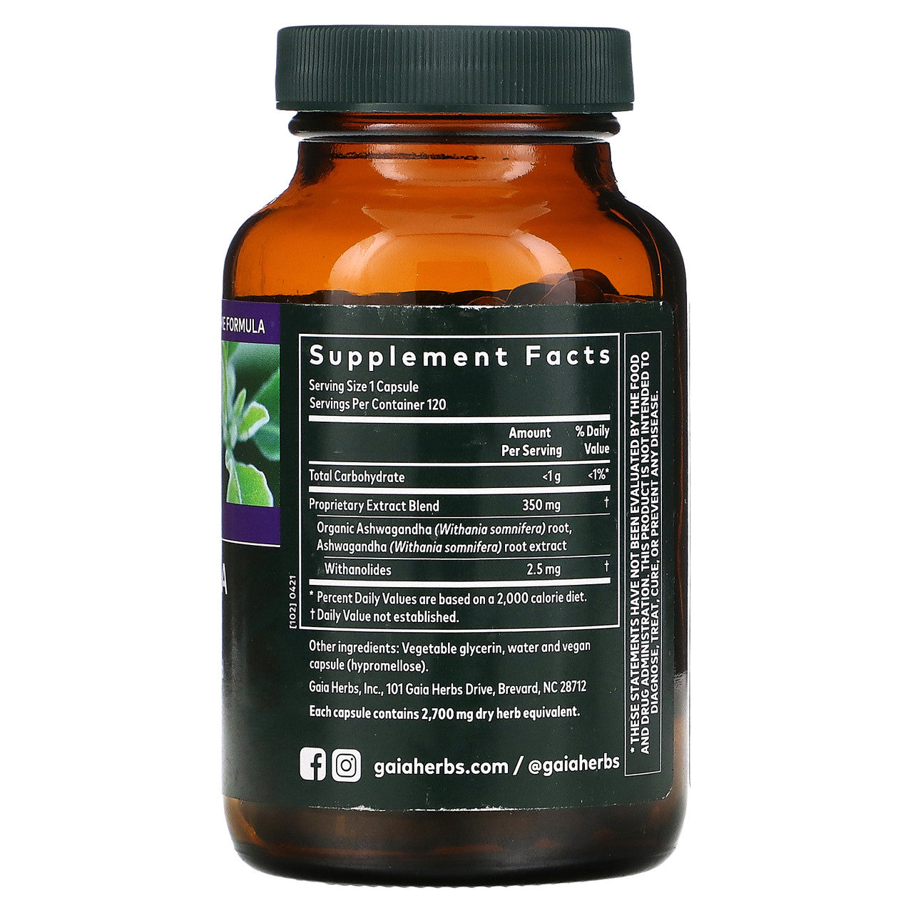 GAIA ASHWAGNDHA ROOT ( 1 X 120 CT   )-1