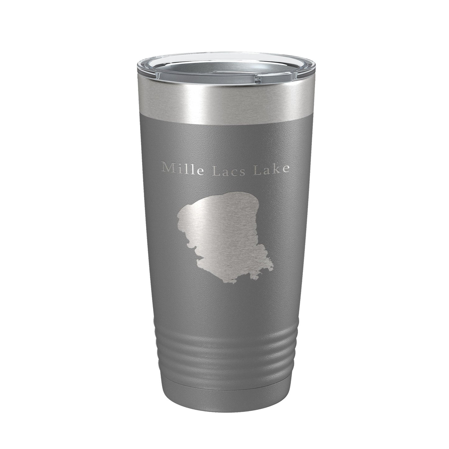 Mille Lacs Lake Map Tumbler Travel Mug Insulated Laser Engraved Coffee Cup Minnesota 20 oz-16