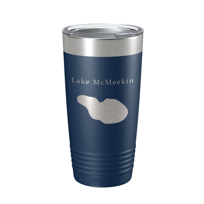 Lake McMeekin Map Tumbler Travel Mug Insulated Laser Engraved Coffee Cup Florida 20 oz-8