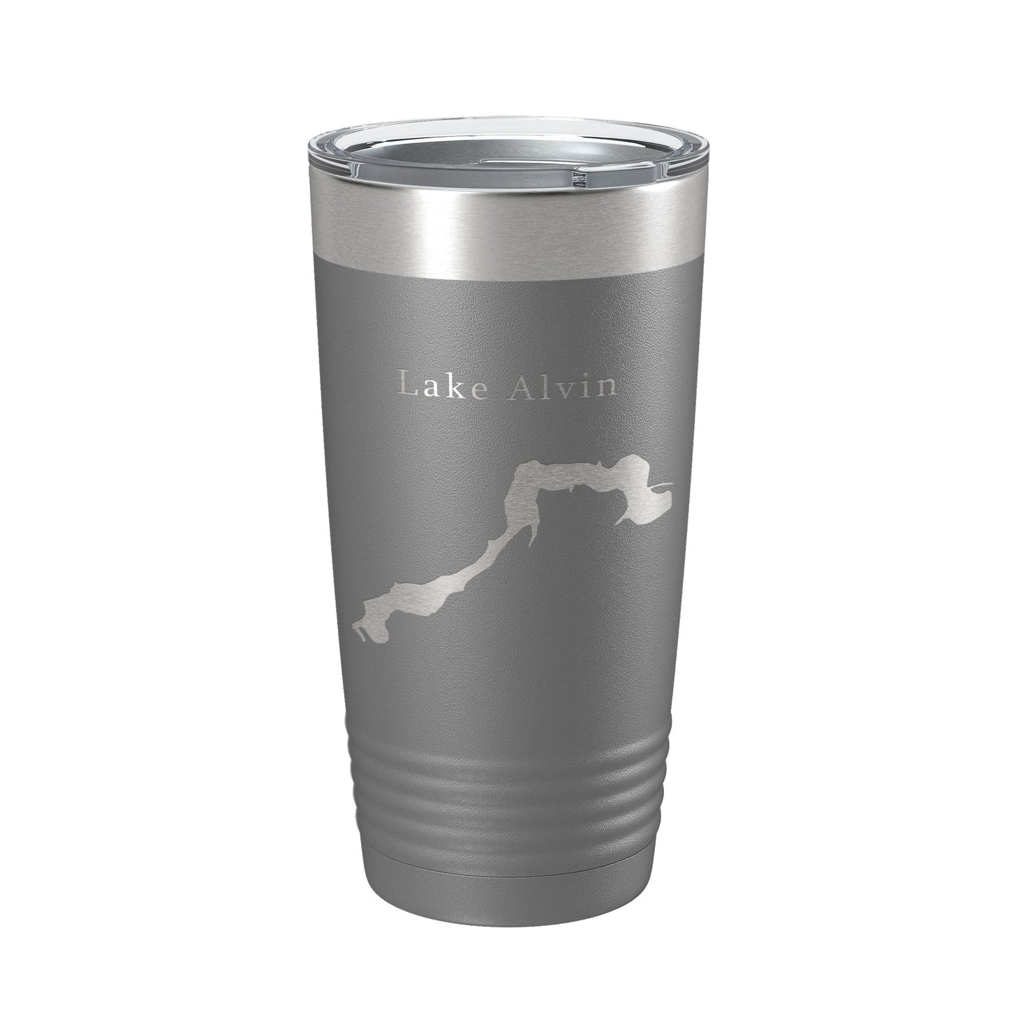 Lake Alvin Map Tumbler Travel Mug Insulated Laser Engraved Coffee Cup South Dakota 20 oz-16