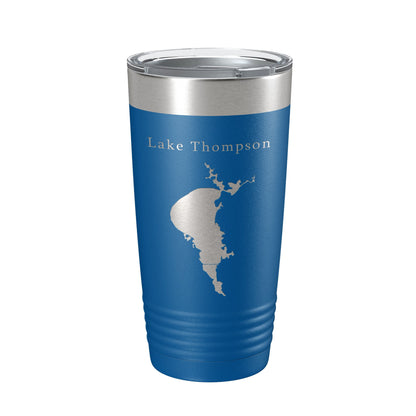 Lake Thompson Map Tumbler Travel Mug Insulated Laser Engraved Coffee Cup South Dakota 20 oz-6