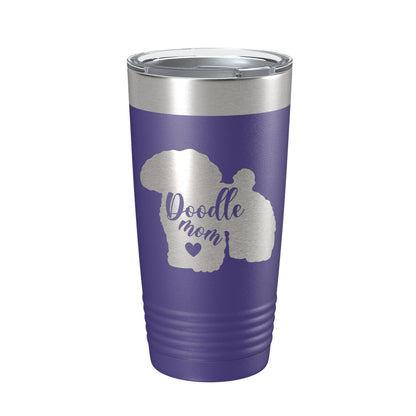 Doodle Mom Tumbler Dog Travel Mug Gift Insulated Laser Engraved Coffee Cup 20 oz-15