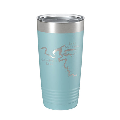 Coralville Lake Macbride Map Tumbler Travel Mug Insulated Laser Engraved Coffee Cup Iowa River 20 oz-13