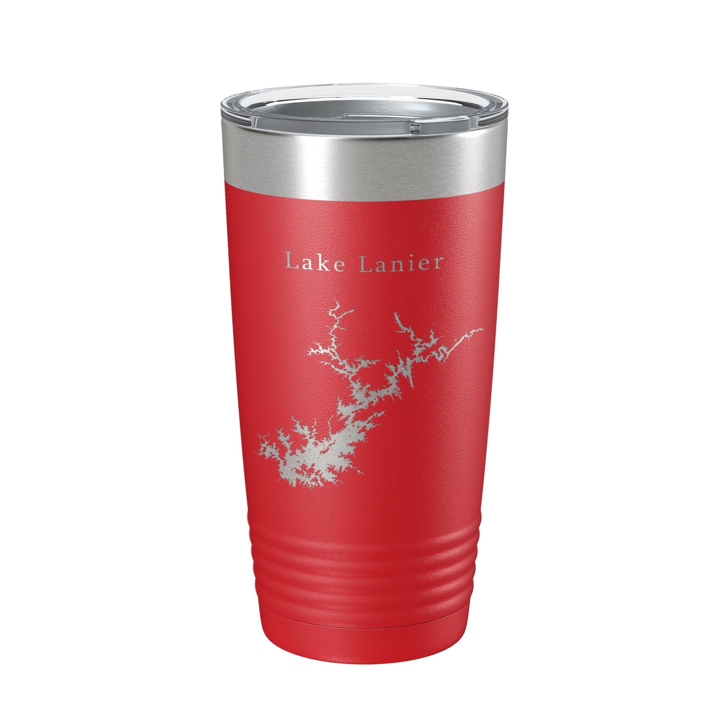 Lake Lanier Map Tumbler Travel Mug Insulated Laser Engraved Coffee Cup Sidney Georgia 20 oz-10
