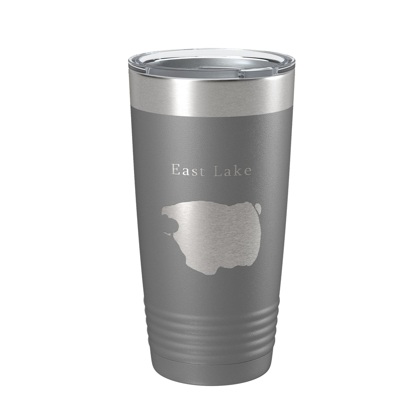 East Lake Map Tumbler Travel Mug Insulated Laser Engraved Coffee Cup Oregon 20 oz-16