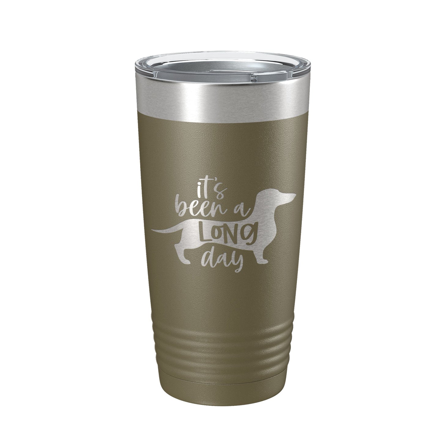 It Has Been A Long Day Tumbler Funny Dog Travel Mug Gift Insulated Laser Engraved Coffee Cup Dachshund Lover 20 oz-21
