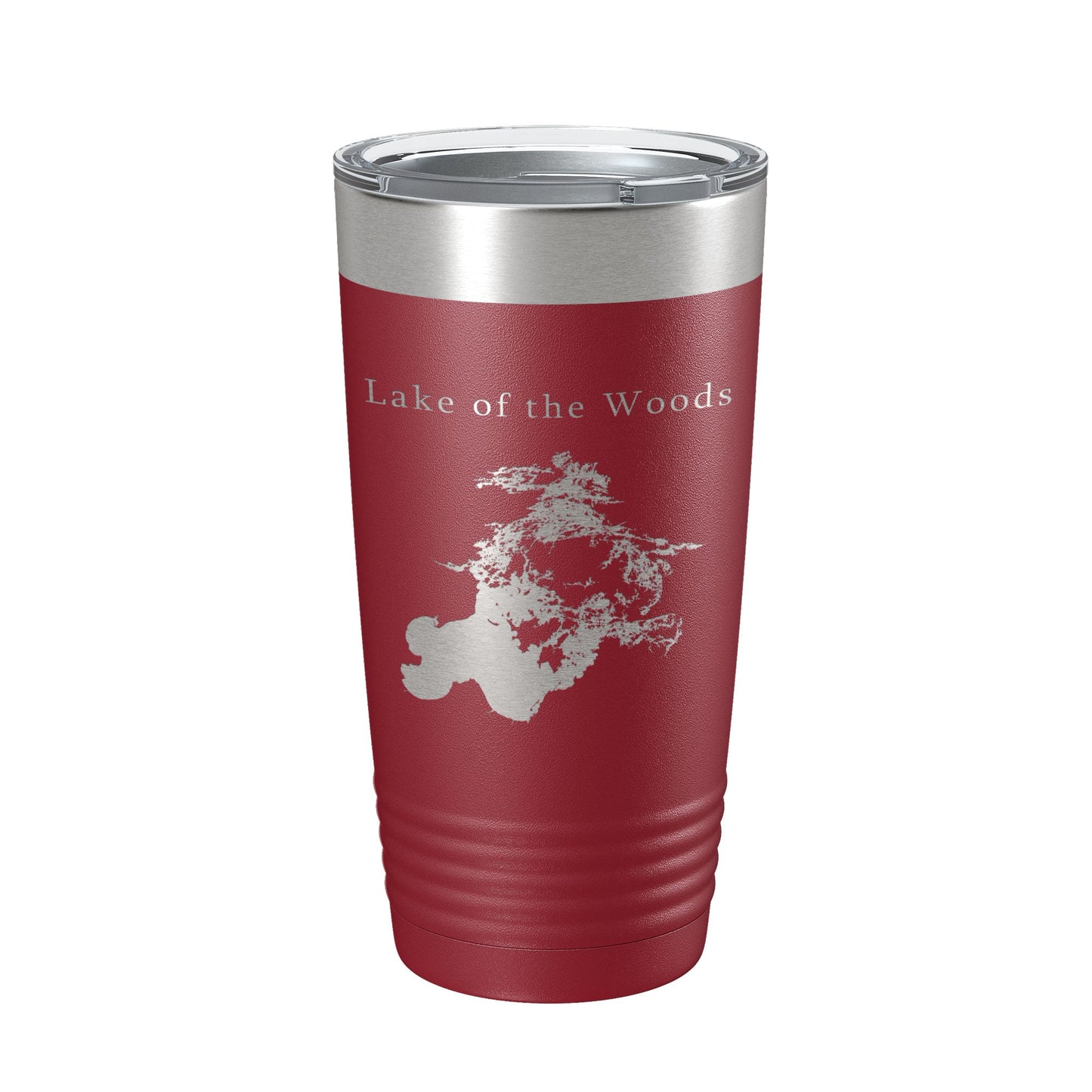 Lake of the Woods Map Tumbler Travel Mug Insulated Laser Engraved Coffee Cup Minnesota 20 oz-18