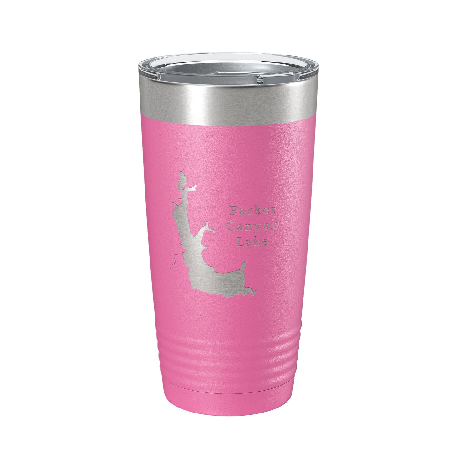 Parker Canyon Lake Map Tumbler Travel Mug Insulated Laser Engraved Coffee Cup Arizona 20 oz-11