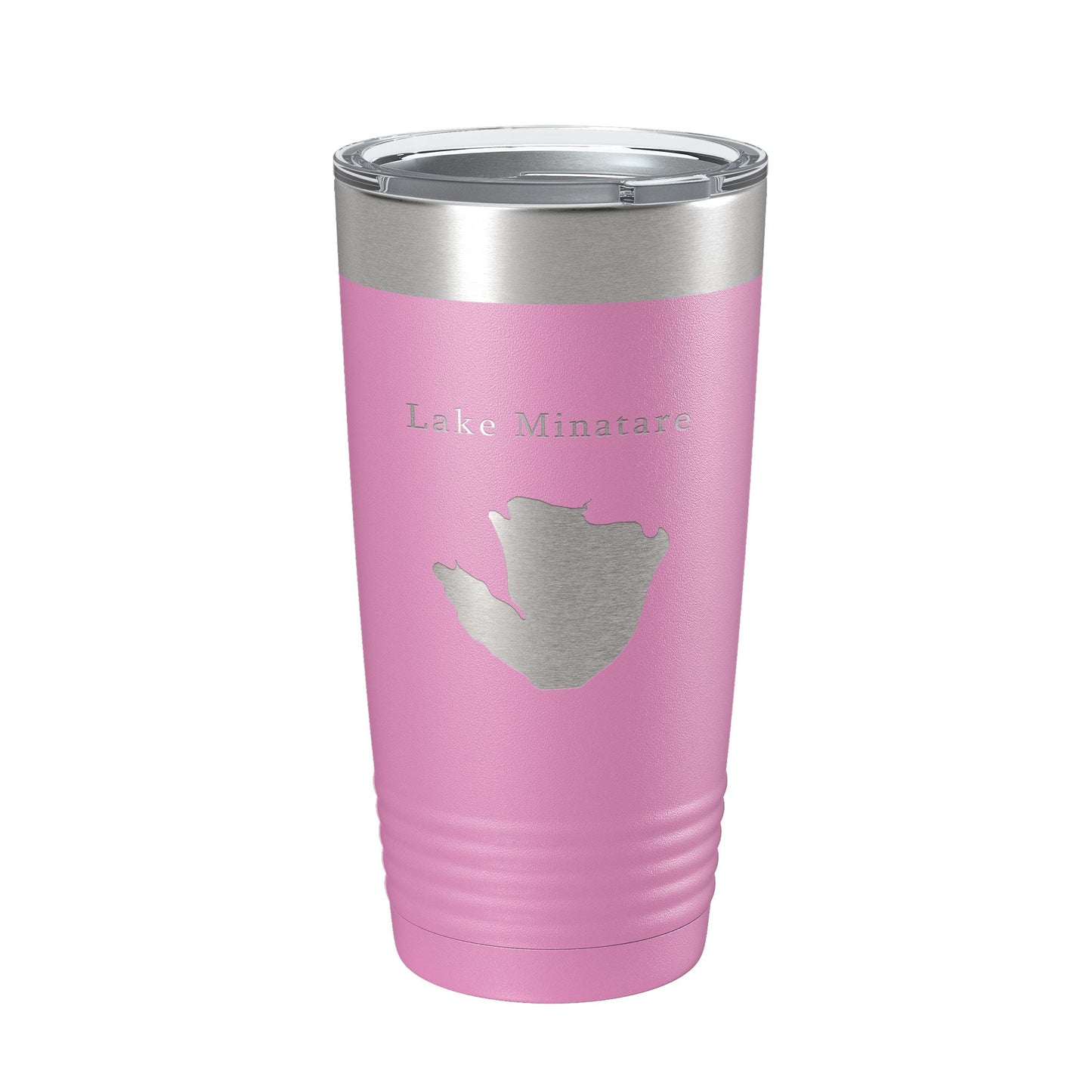 Lake Minatare Map Tumbler Travel Mug Insulated Laser Engraved Coffee Cup Nebraska 20 oz-14