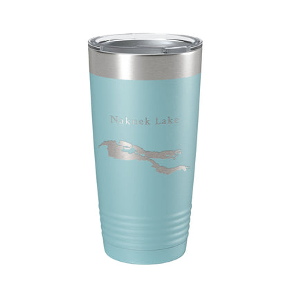 Naknek Lake Map Tumbler Travel Mug Insulated Laser Engraved Coffee Cup Alaska 20 oz-13