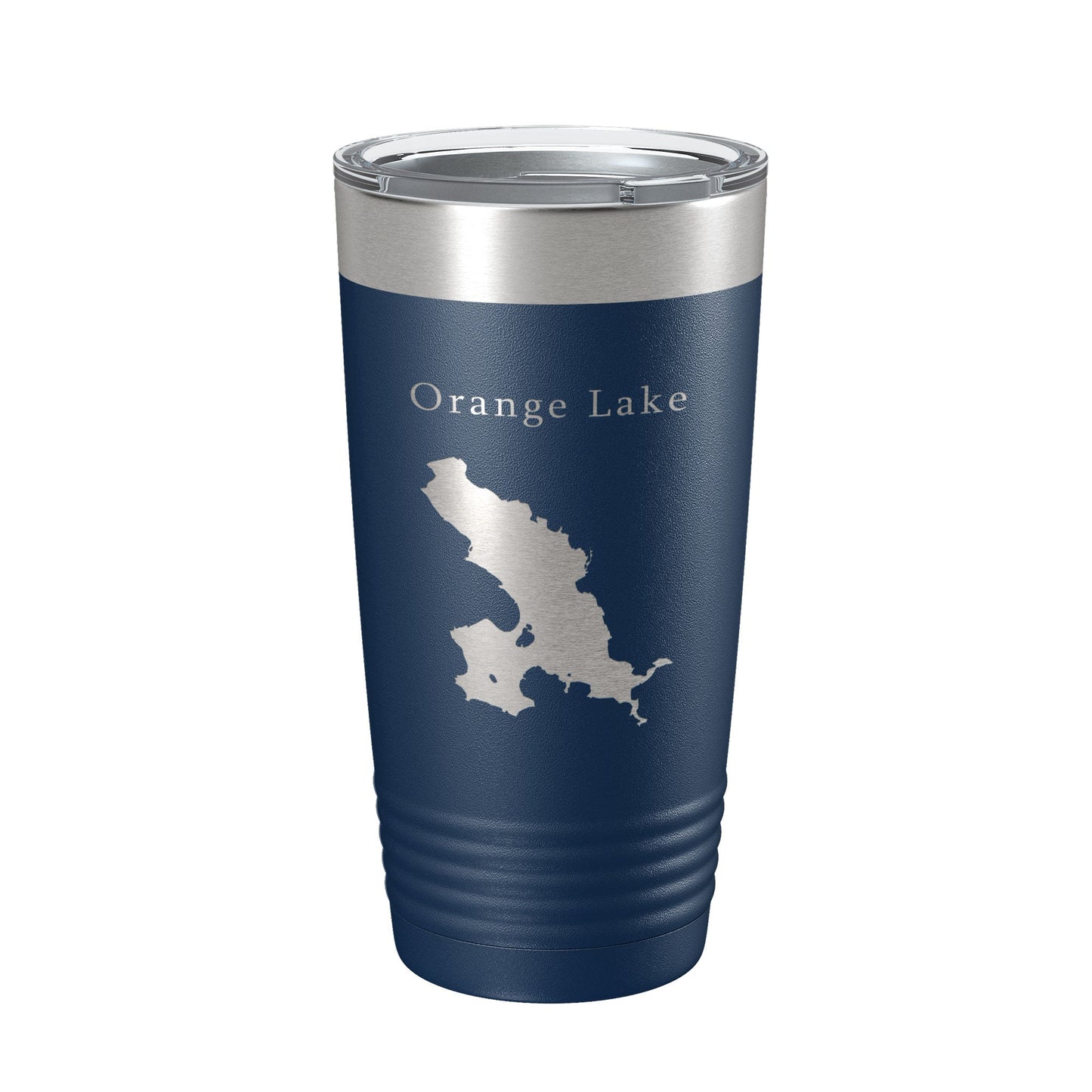 Orange Lake Map Tumbler Travel Mug Insulated Laser Engraved Coffee Cup Florida 20 oz-8