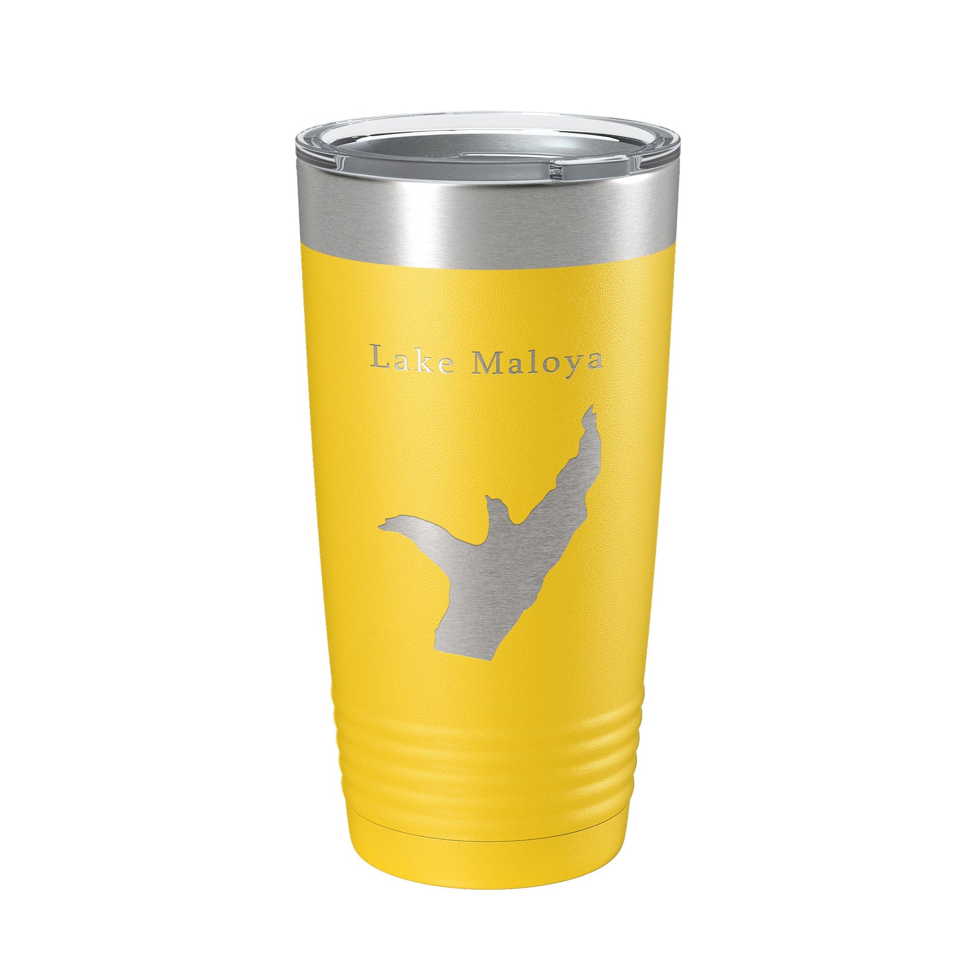 Lake Maloya Map Tumbler Travel Mug Insulated Laser Engraved Coffee Cup New Mexico Colorado 20 oz-4