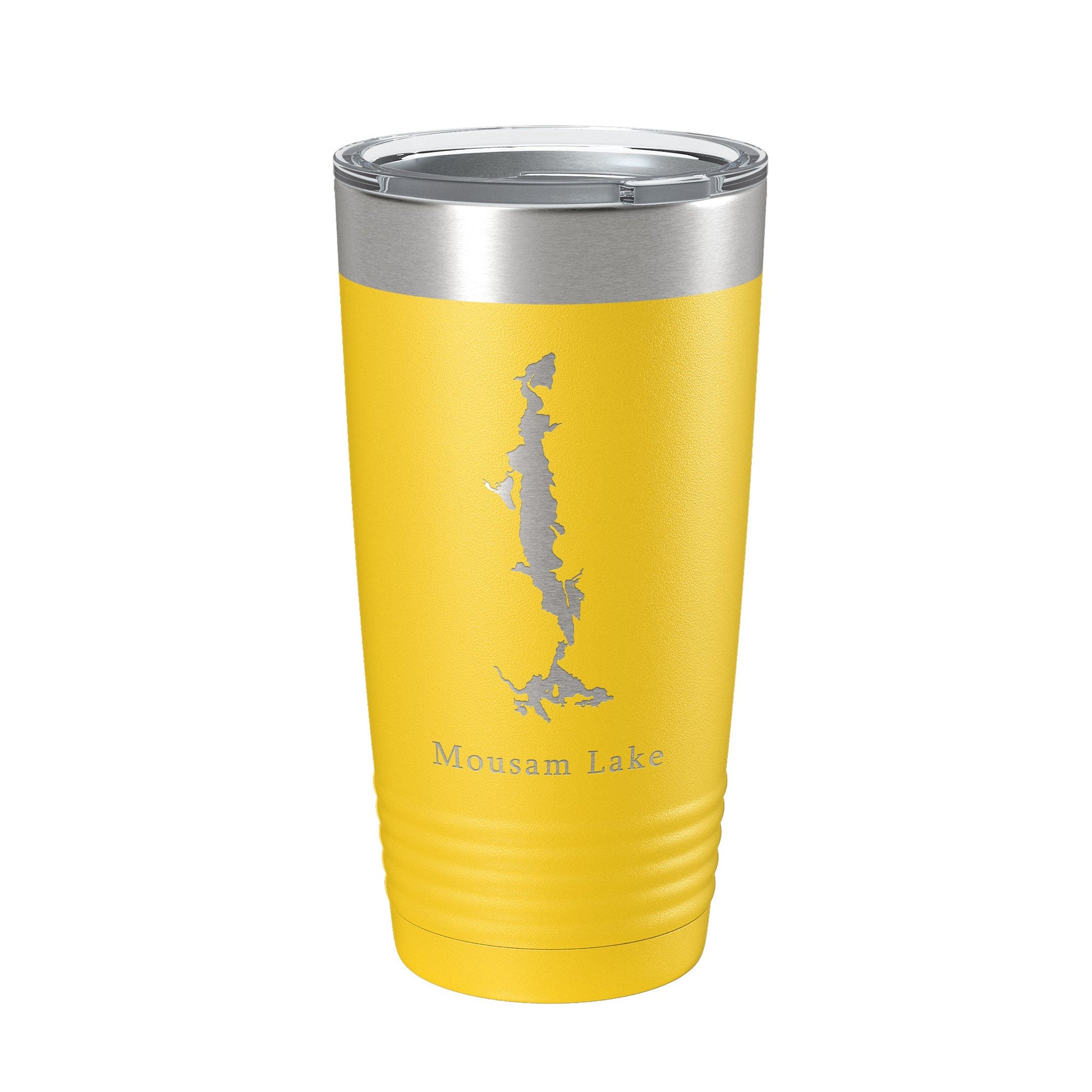 Mousam Lake Map Tumbler Travel Mug Insulated Laser Engraved Coffee Cup Maine 20 oz-4