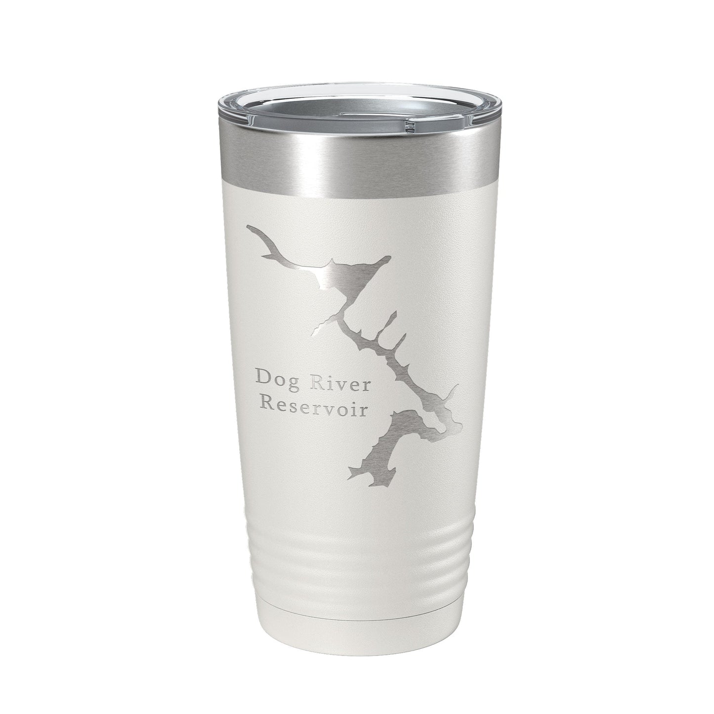 Dog River Reservoir Tumbler Lake Map Travel Mug Insulated Laser Engraved Coffee Cup Chattahoochee Douglasville Georgia 20 oz-7