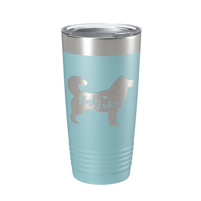 Husky Mom Tumbler Dog Travel Mug Gift Insulated Laser Engraved Coffee Cup 20 oz-13