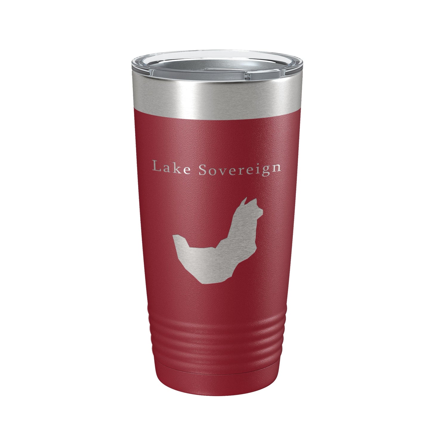 Lake Sovereign Map Tumbler Travel Mug Insulated Laser Engraved Coffee Cup Georgia 20 oz-18