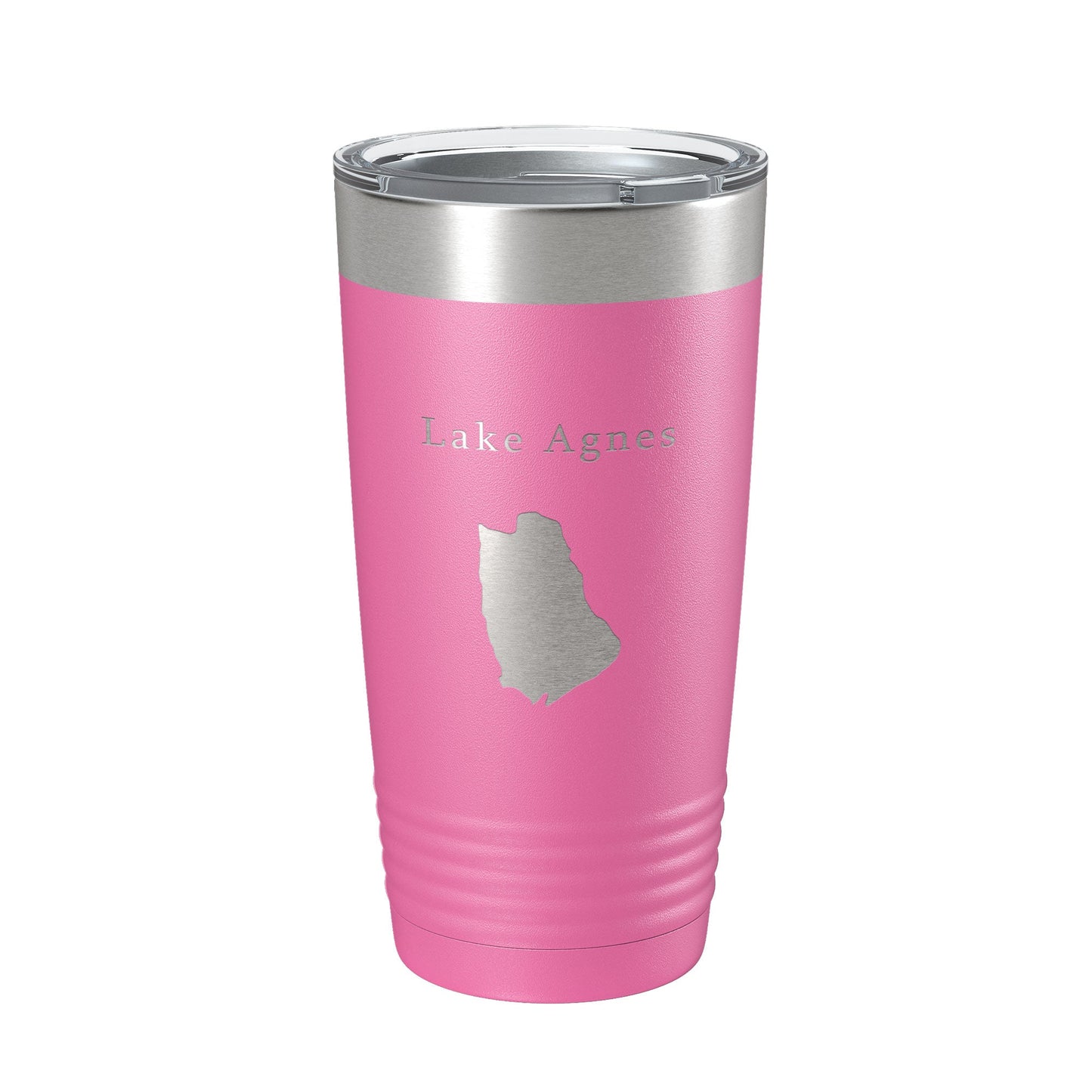 Lake Agnes Map Tumbler Travel Mug Insulated Laser Engraved Coffee Cup Colorado 20 oz-11
