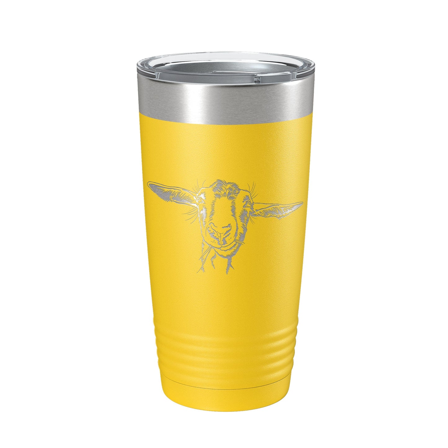 Goat Tumbler Goat Face Travel Mug Insulated Laser Engraved Coffee Cup Farmer Gift 4H 20 oz-19