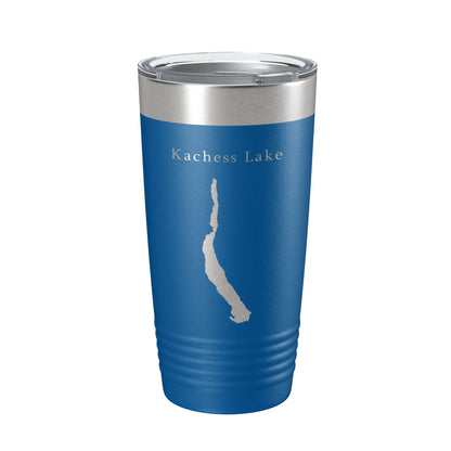 Kachess Lake Map Tumbler Travel Mug Insulated Laser Engraved Coffee Cup Washington 20 oz-6