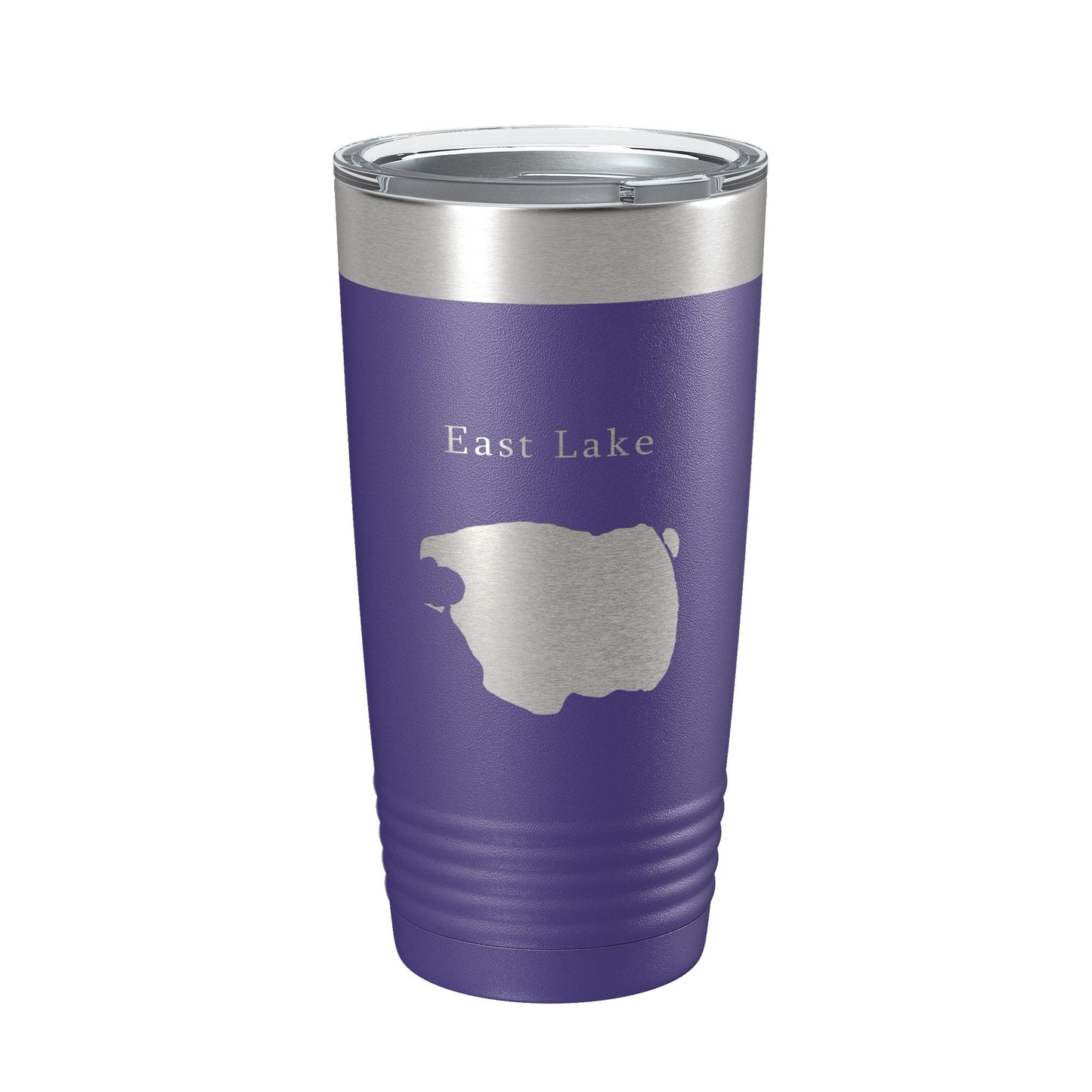 East Lake Map Tumbler Travel Mug Insulated Laser Engraved Coffee Cup Oregon 20 oz-15