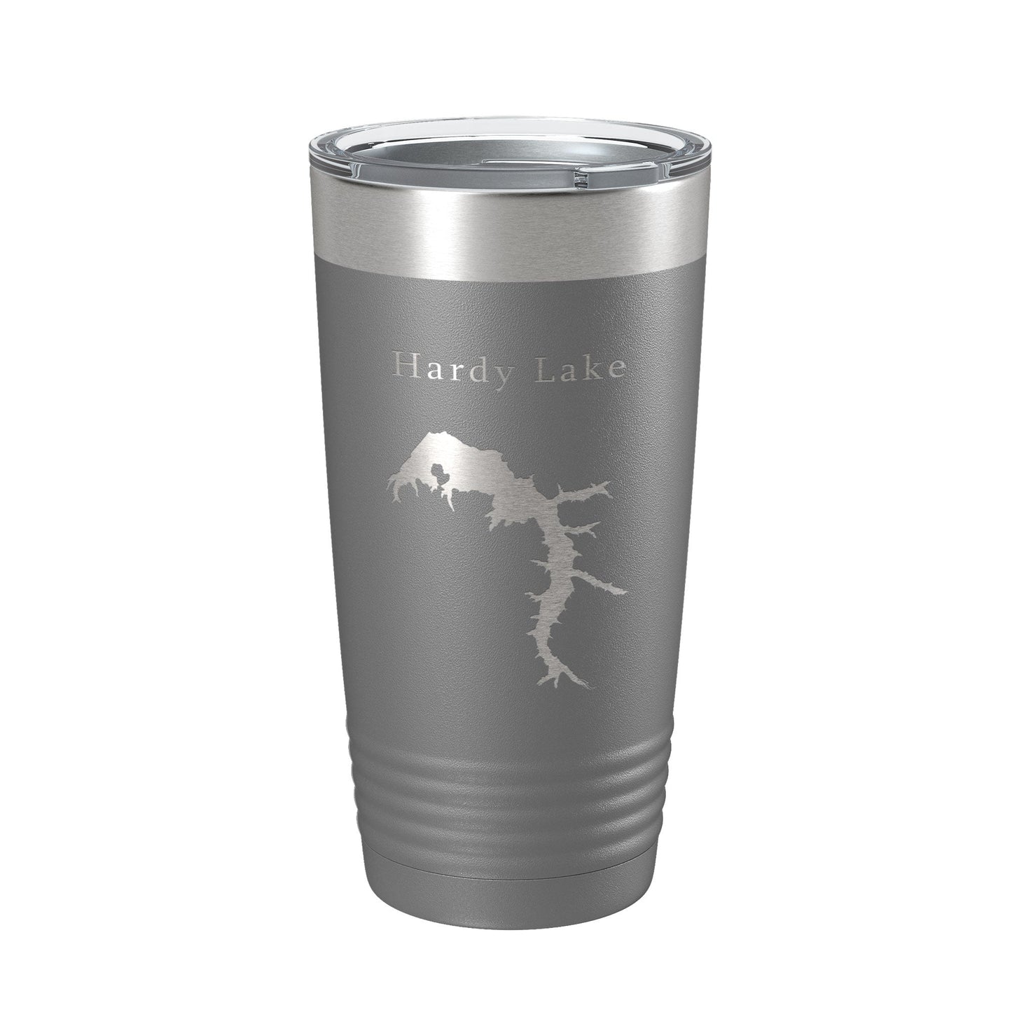 Hardy Lake Map Tumbler Travel Mug Insulated Laser Engraved Coffee Cup Indiana 20 oz-16
