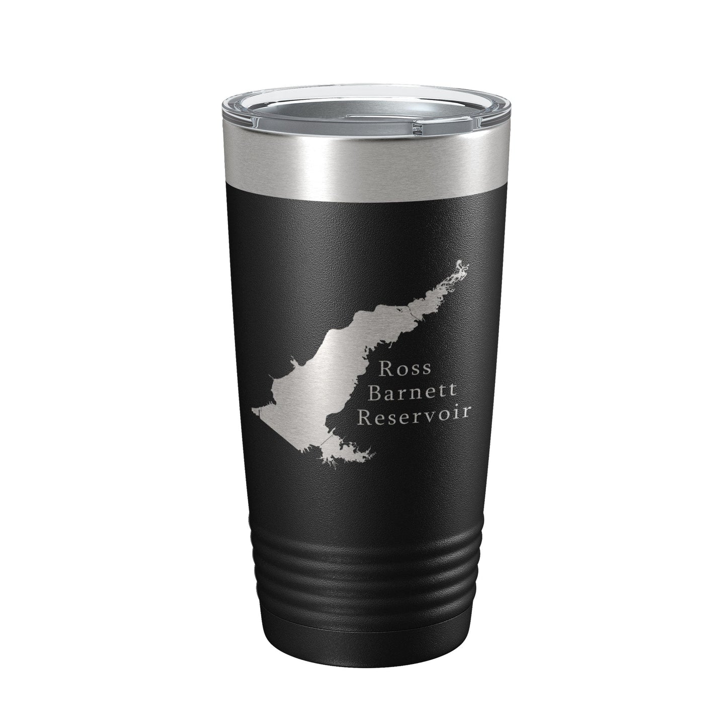 Ross R Barnett Reservoir The Rez Tumbler Lake Map Travel Mug Insulated Laser Engraved Coffee Cup Mississippi 20 oz-5