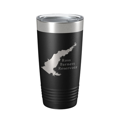 Ross R Barnett Reservoir The Rez Tumbler Lake Map Travel Mug Insulated Laser Engraved Coffee Cup Mississippi 20 oz-5