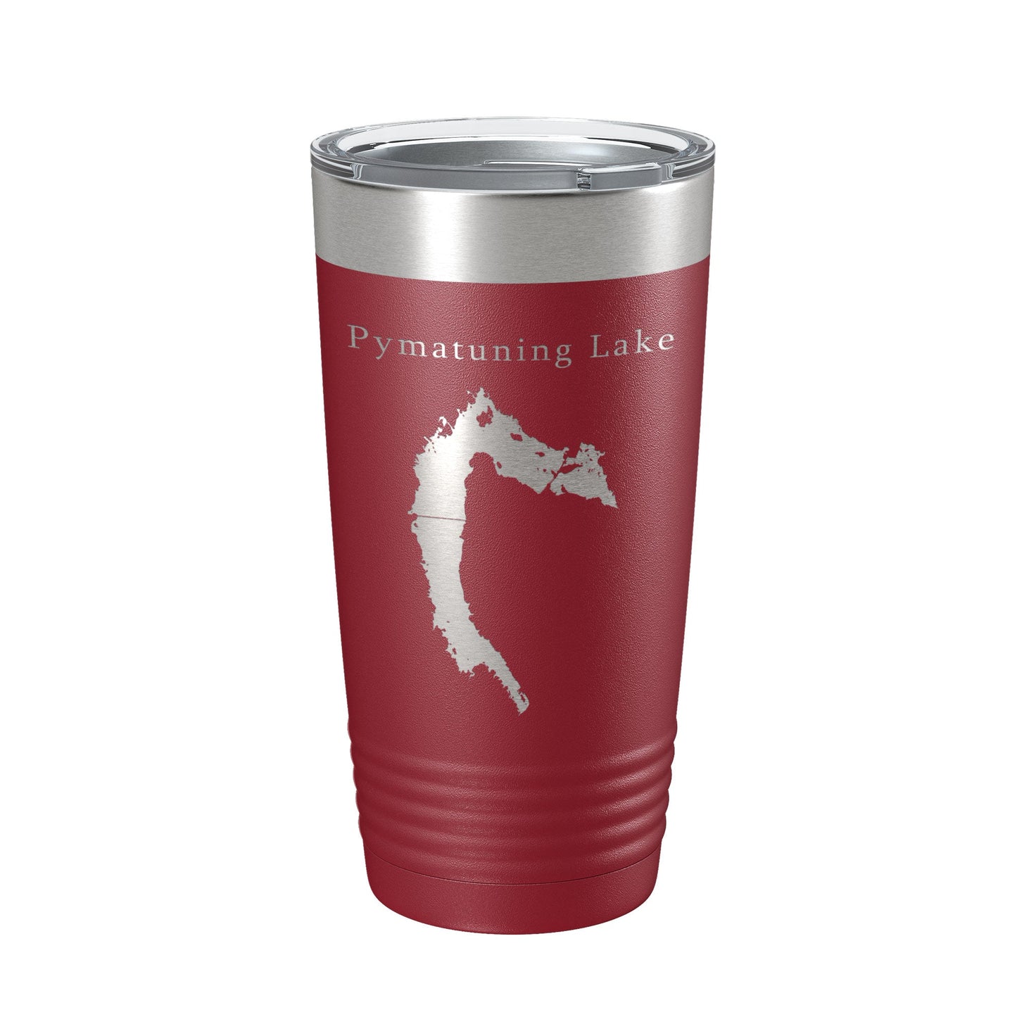 Pymatuning Lake Map Tumbler Travel Mug Insulated Laser Engraved Coffee Cup Ohio Pennsylvania 20 oz-18